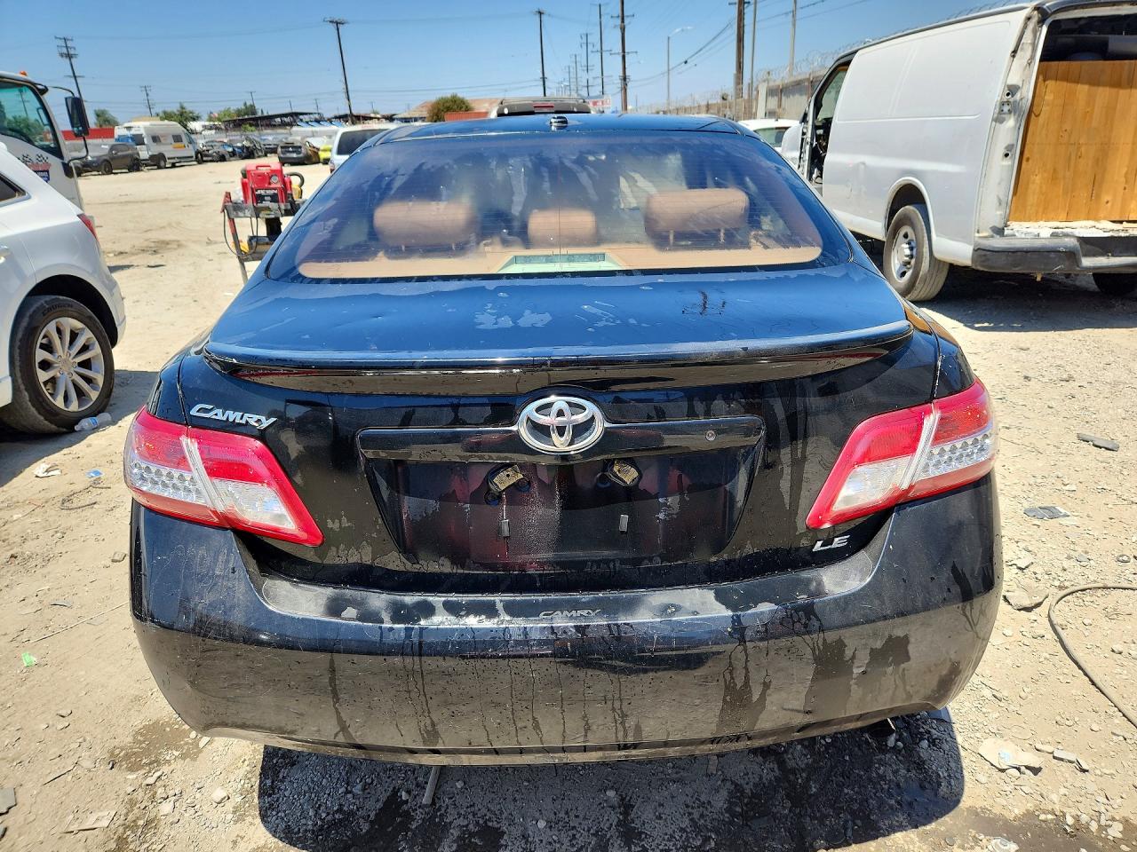 2010 Toyota Camry Le Black vin: 4T4BF3EK5AR056482