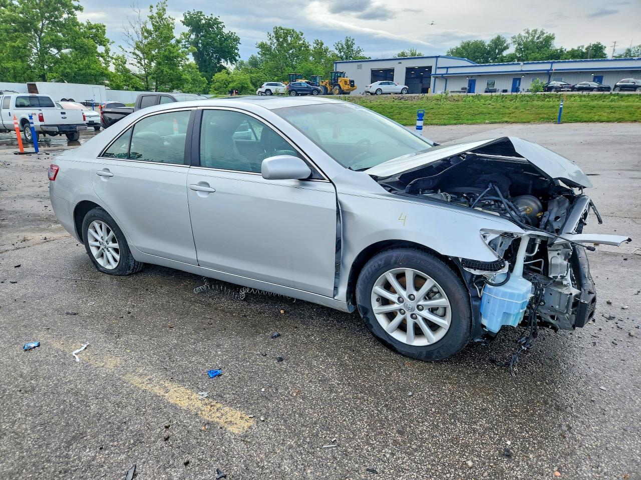 2011 Toyota Camry Xle Silver vin: 4T4BF3EK5BR143316