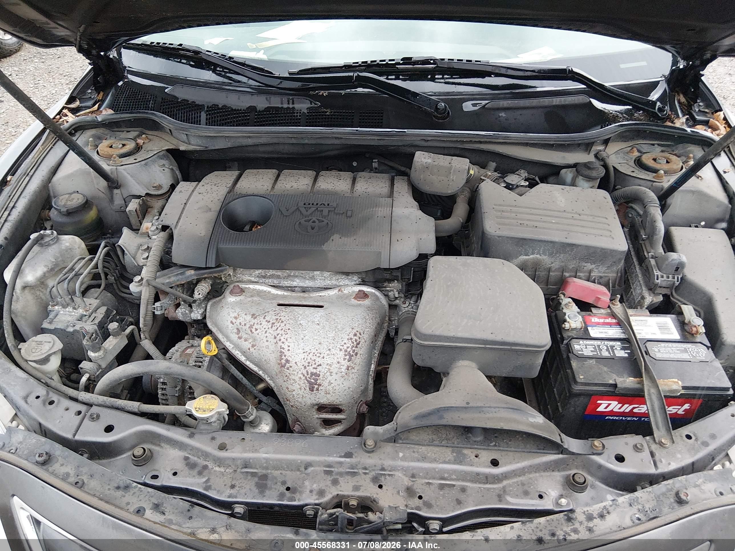 2011 Toyota Camry Le Gray vin: 4T4BF3EK5BR155840