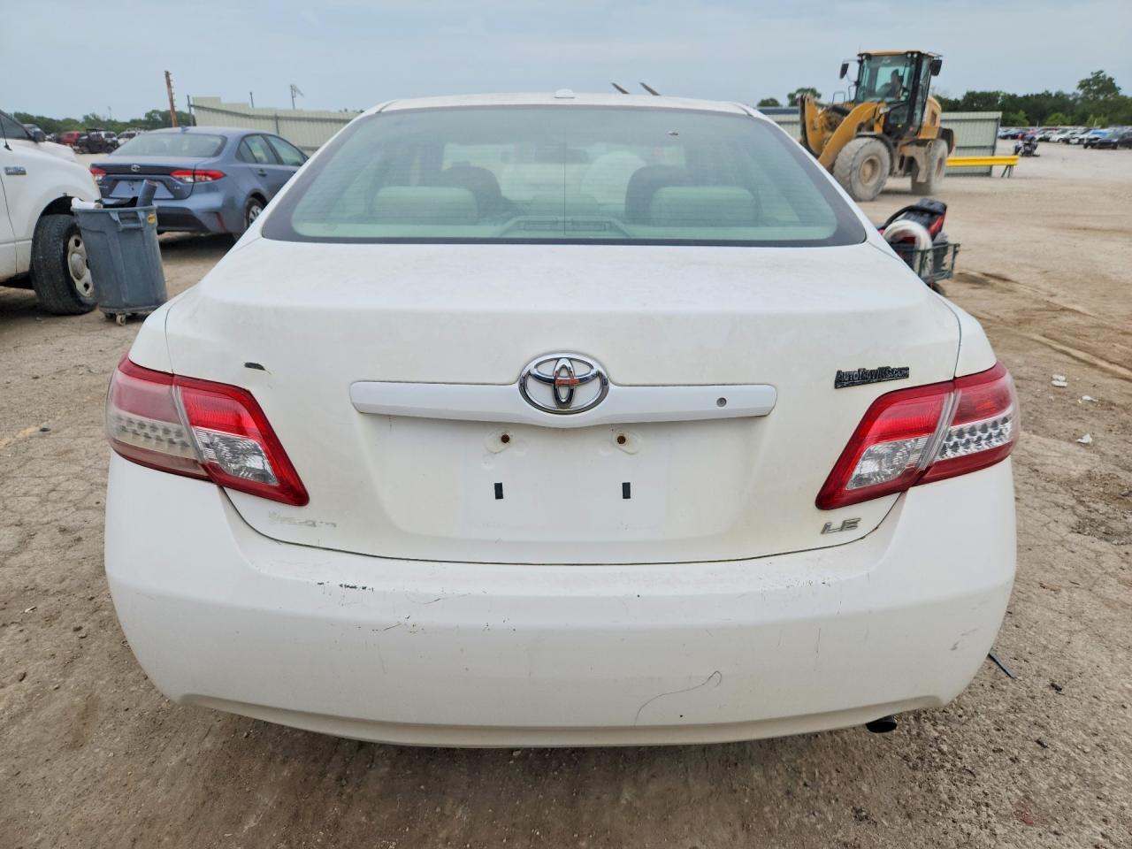 2011 Toyota Camry Le White vin: 4T4BF3EK5BR167826