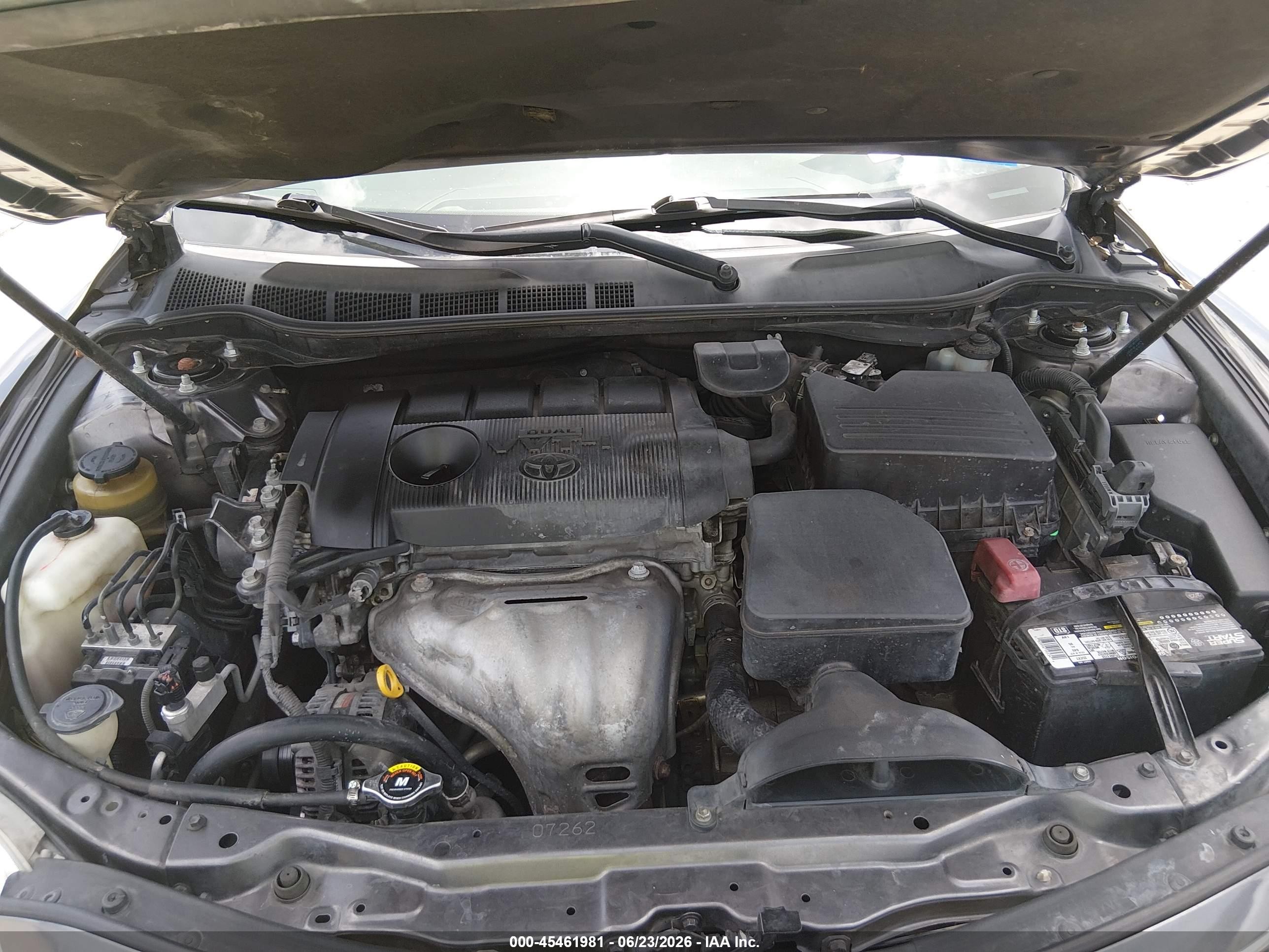 2011 Toyota Camry Le Gray vin: 4T4BF3EK5BR169205