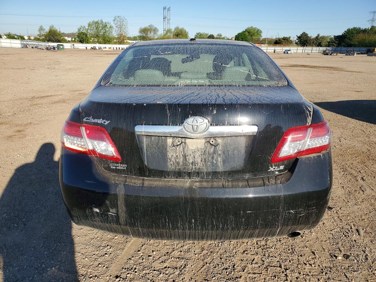 2011 Toyota Camry Xle Black vin: 4T4BF3EK5BR173643
