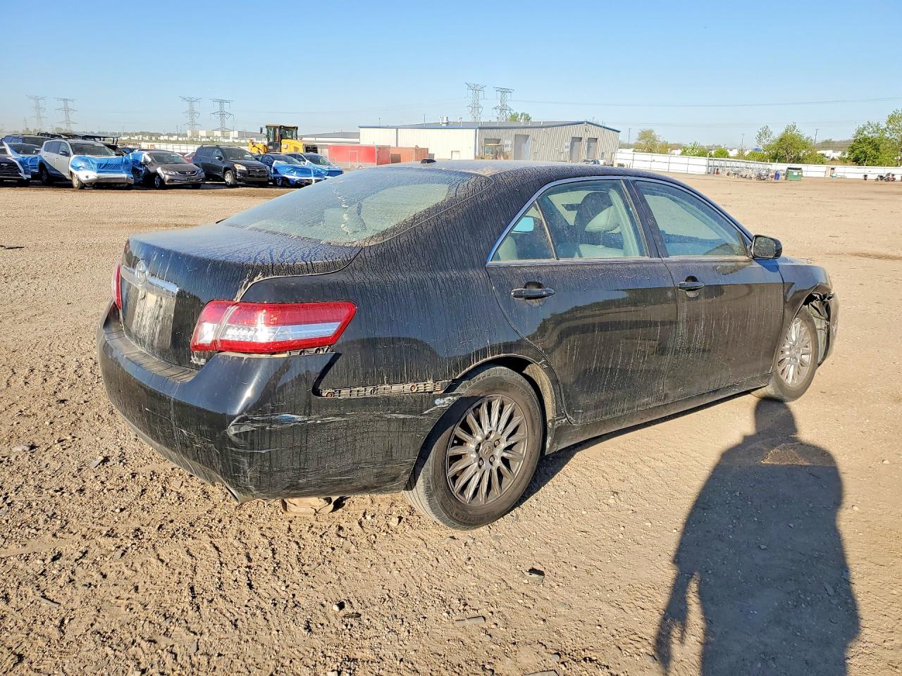 2011 Toyota Camry Xle Black vin: 4T4BF3EK5BR173643