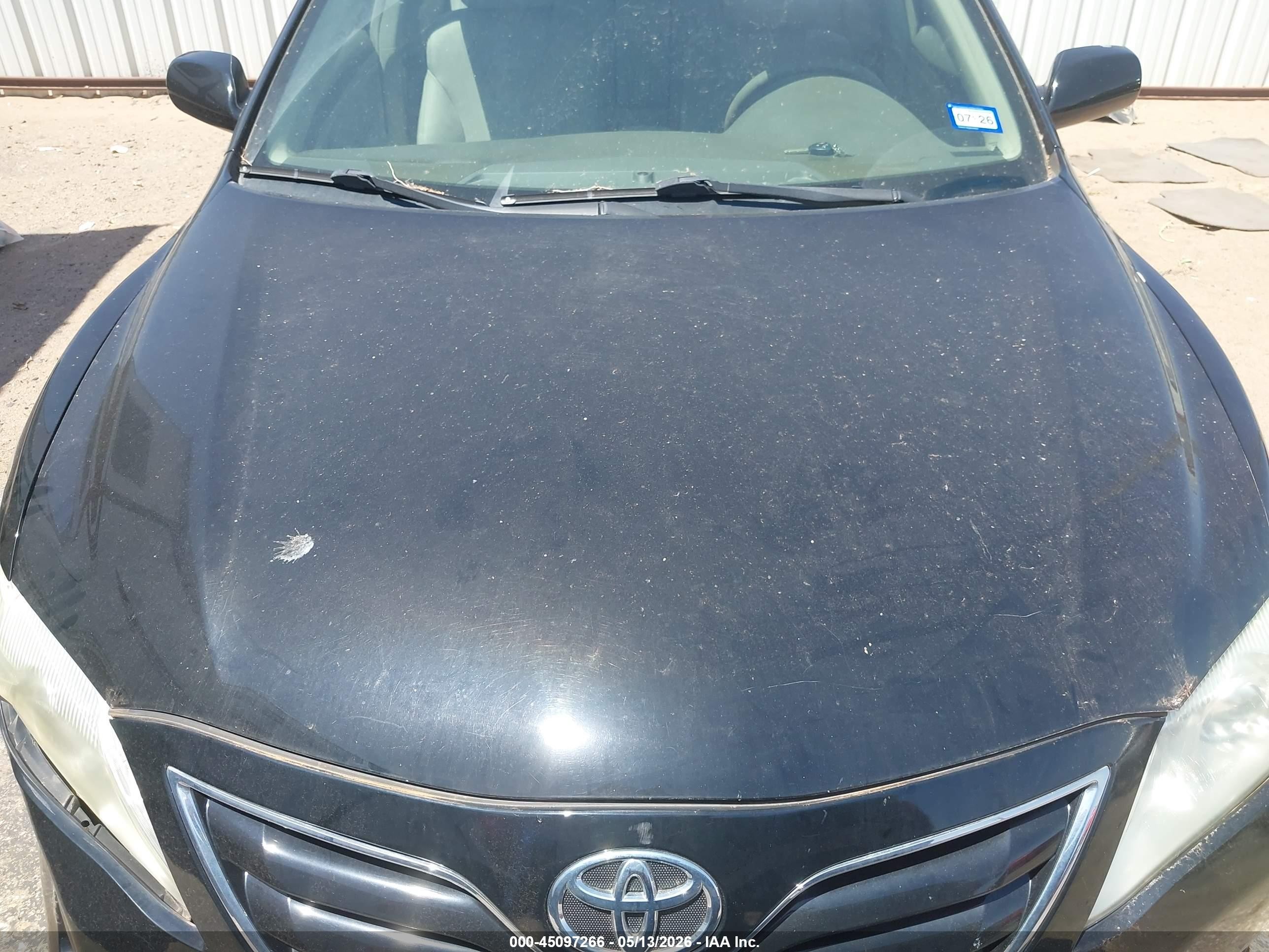 2011 Toyota Camry Le Black vin: 4T4BF3EK5BR178695