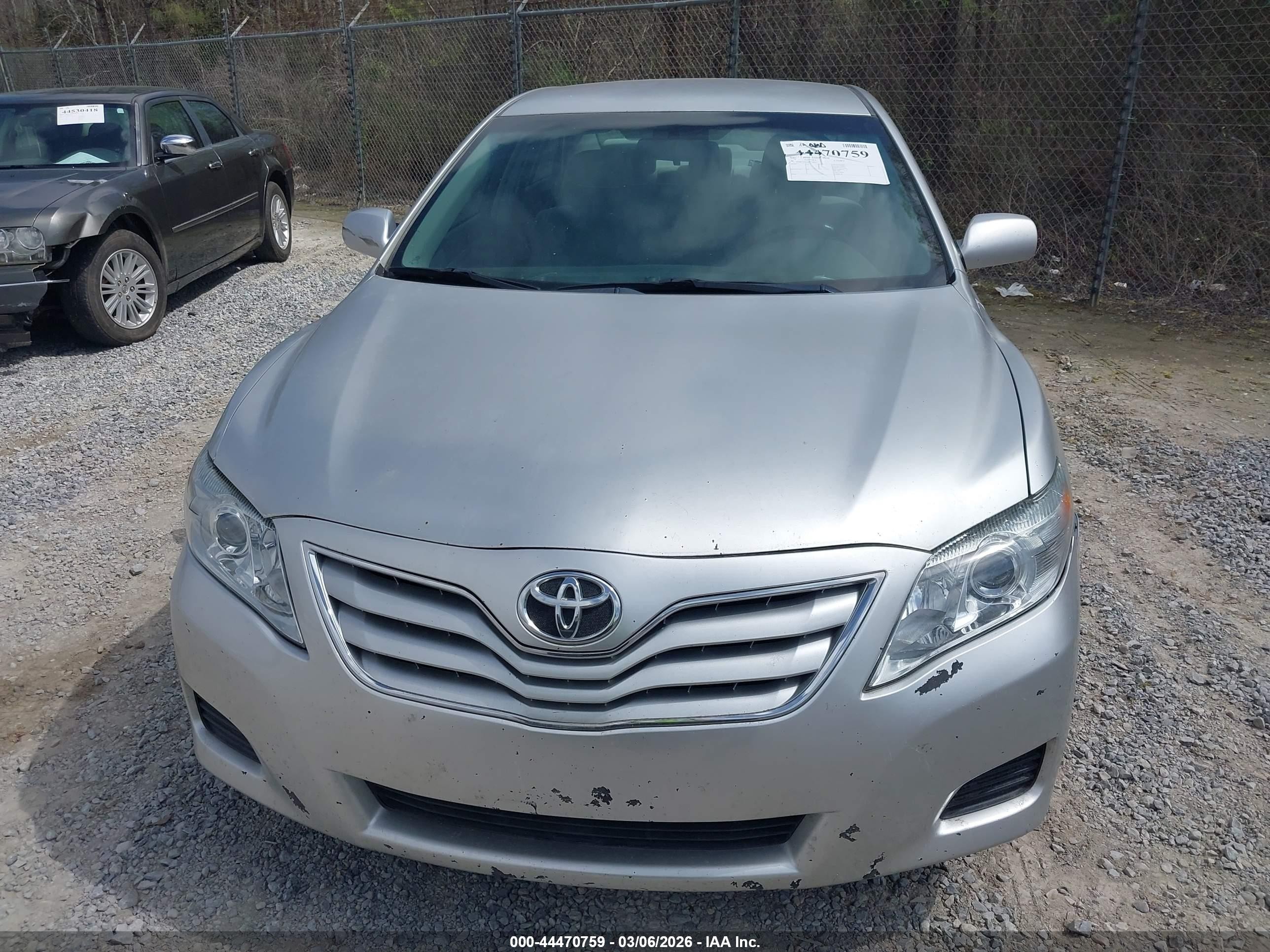 2011 Toyota Camry Le Silver vin: 4T4BF3EK5BR178972