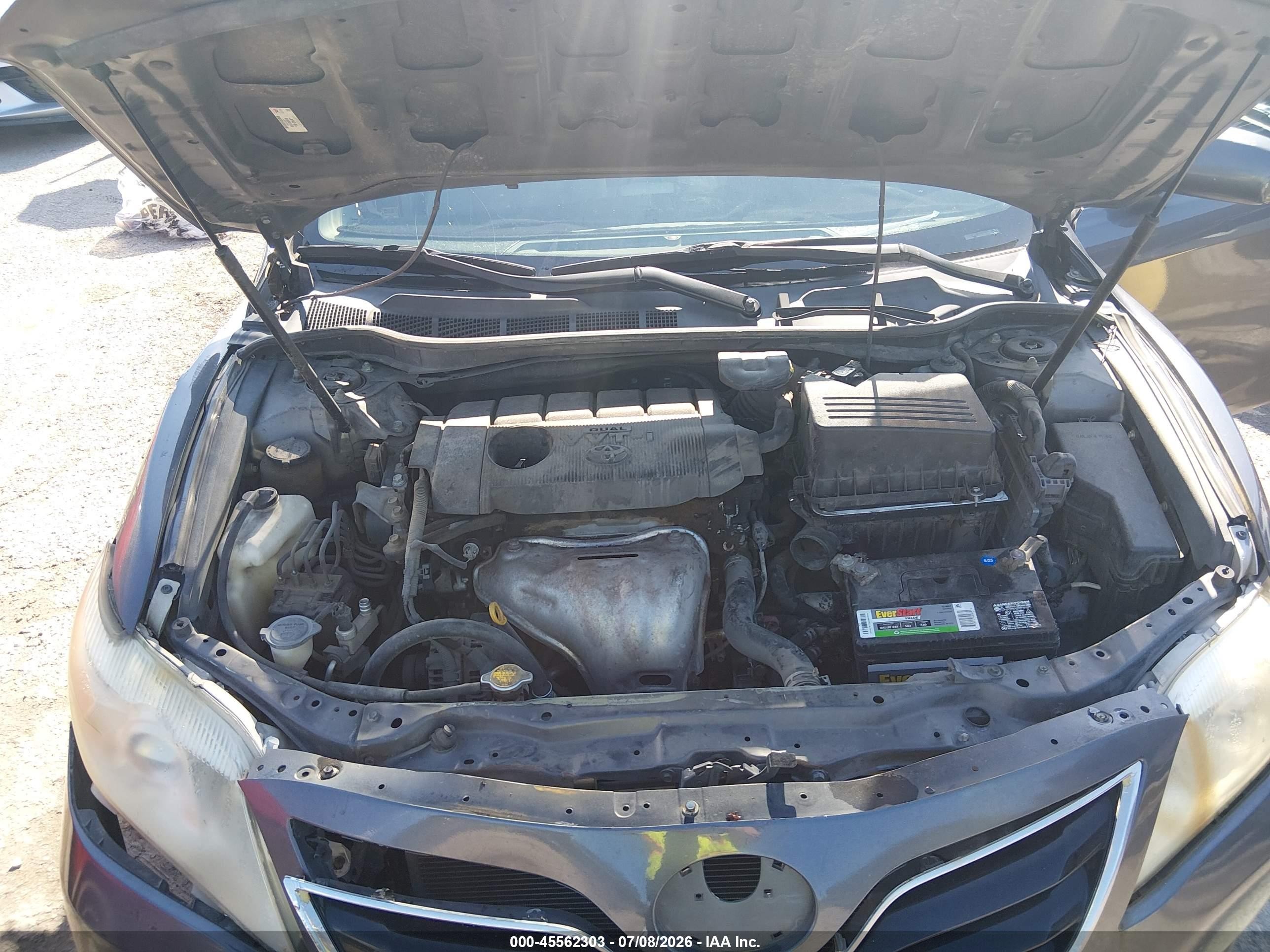 2011 Toyota Camry Le Серый vin: 4T4BF3EK5BR188532