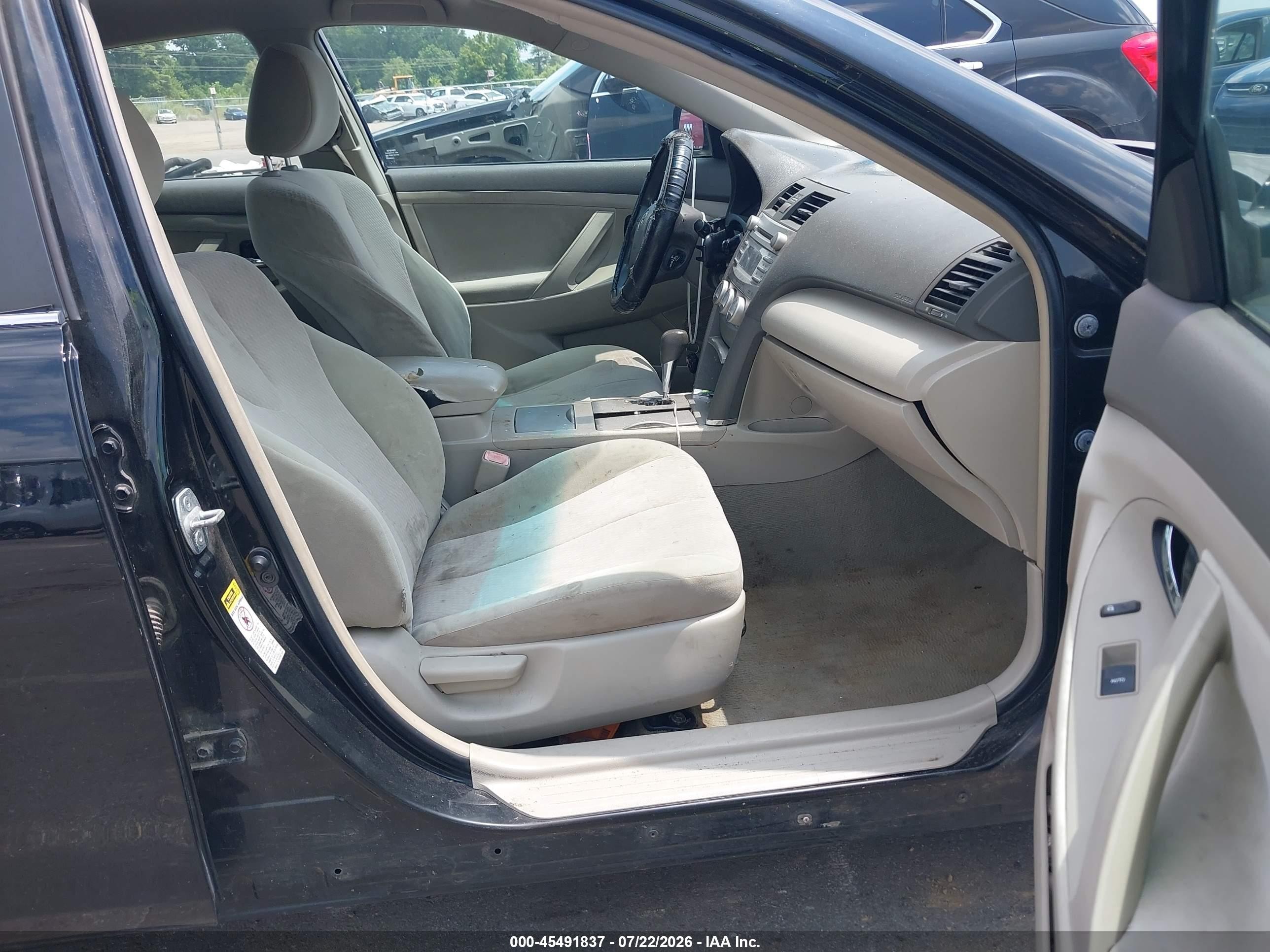 2011 Toyota Camry Le Black vin: 4T4BF3EK5BR196369