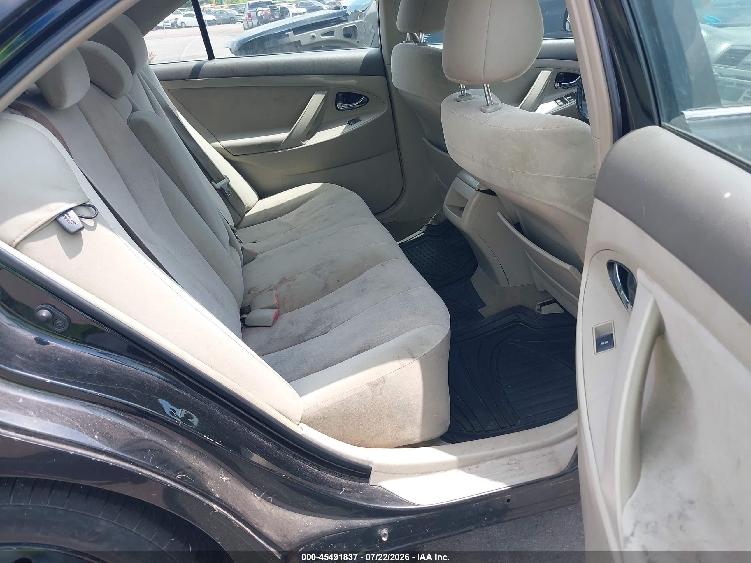 2011 Toyota Camry Le Black vin: 4T4BF3EK5BR196369