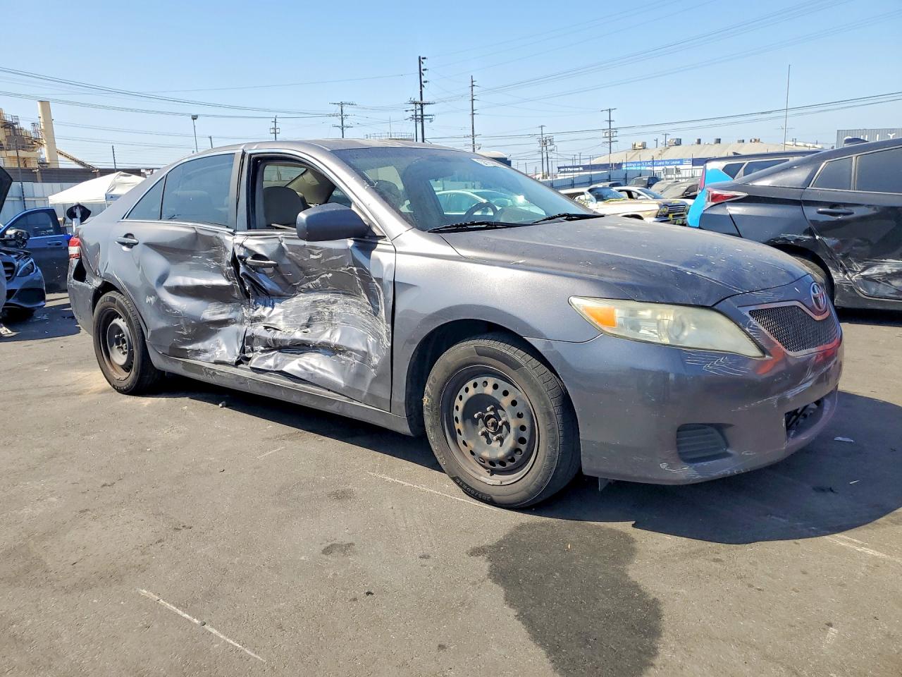 2011 Toyota Camry Automatic Charcoal vin: 4T4BF3EK5BR197666