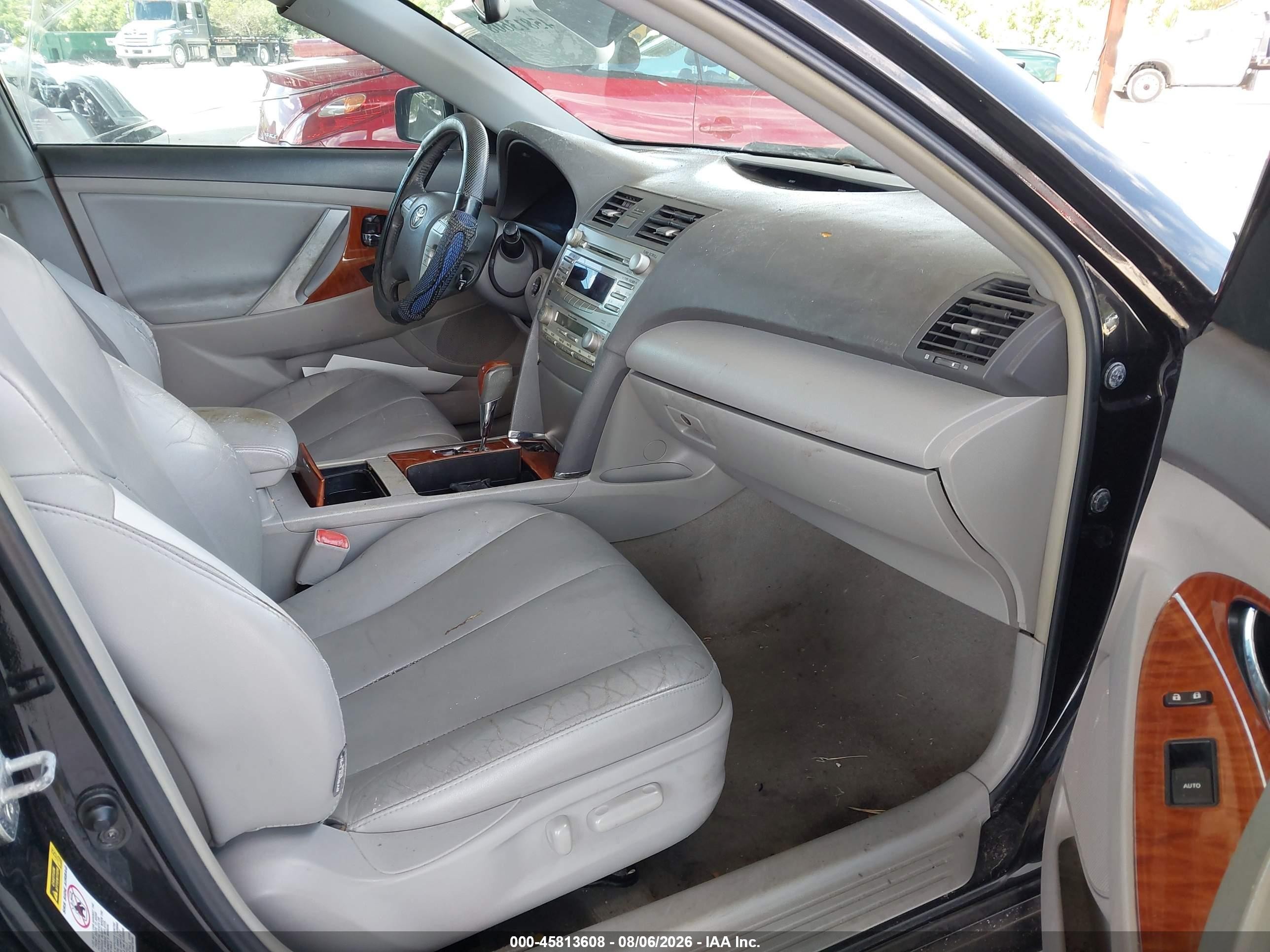 2010 Toyota Camry Xle Черный vin: 4T4BF3EK6AR006464