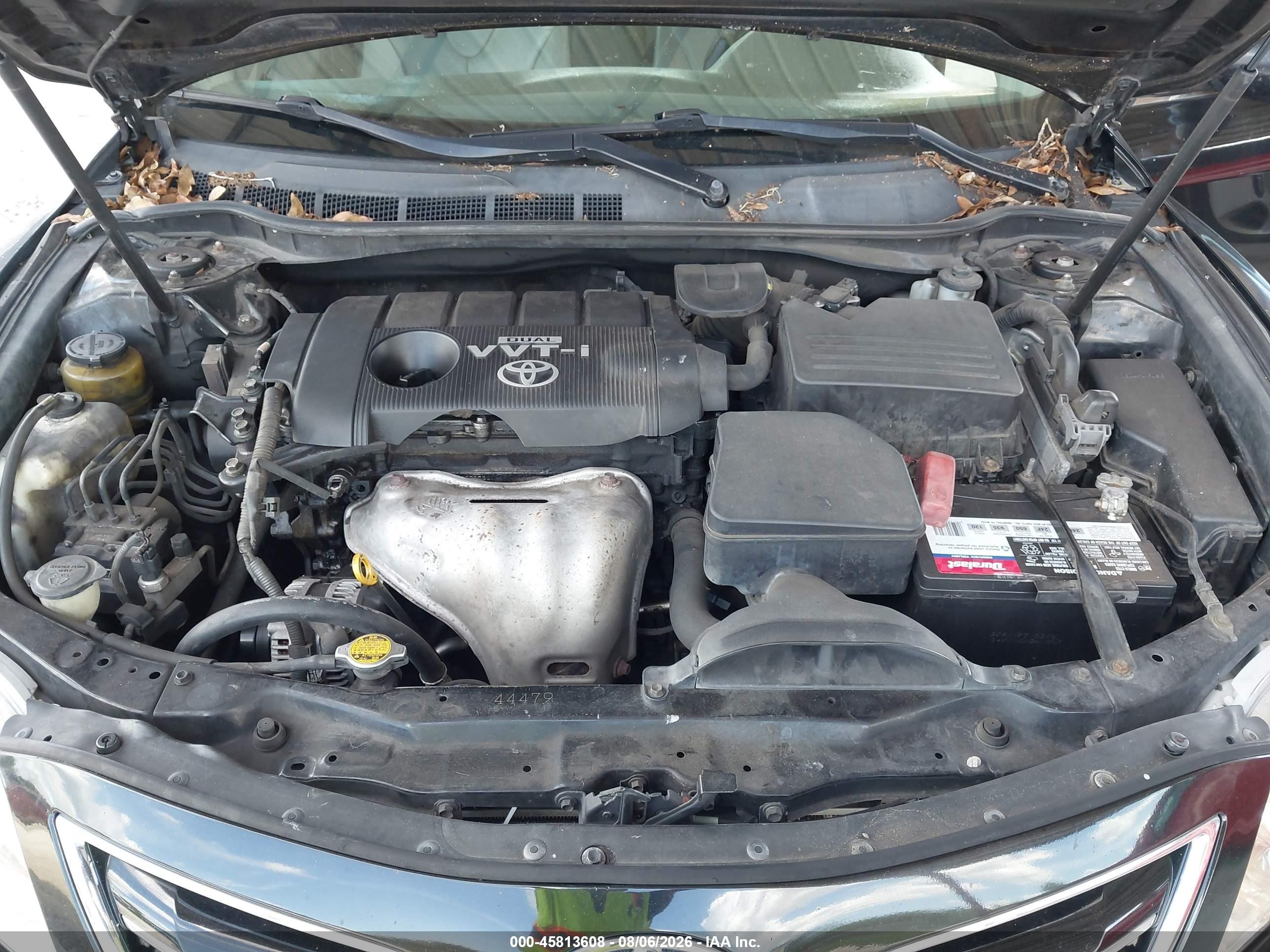 2010 Toyota Camry Xle Черный vin: 4T4BF3EK6AR006464