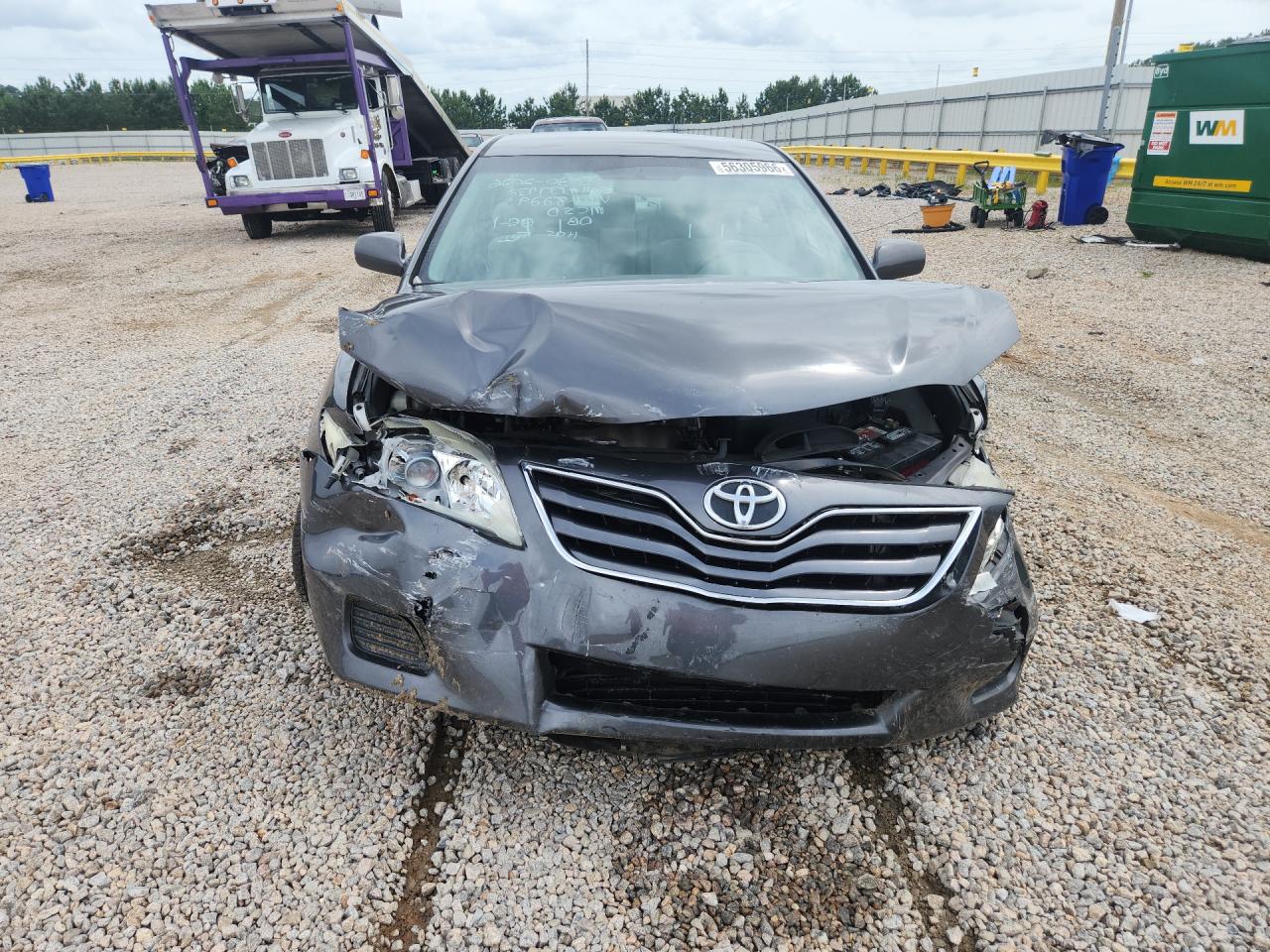 2010 Toyota Camry Le Gray vin: 4T4BF3EK6AR008229