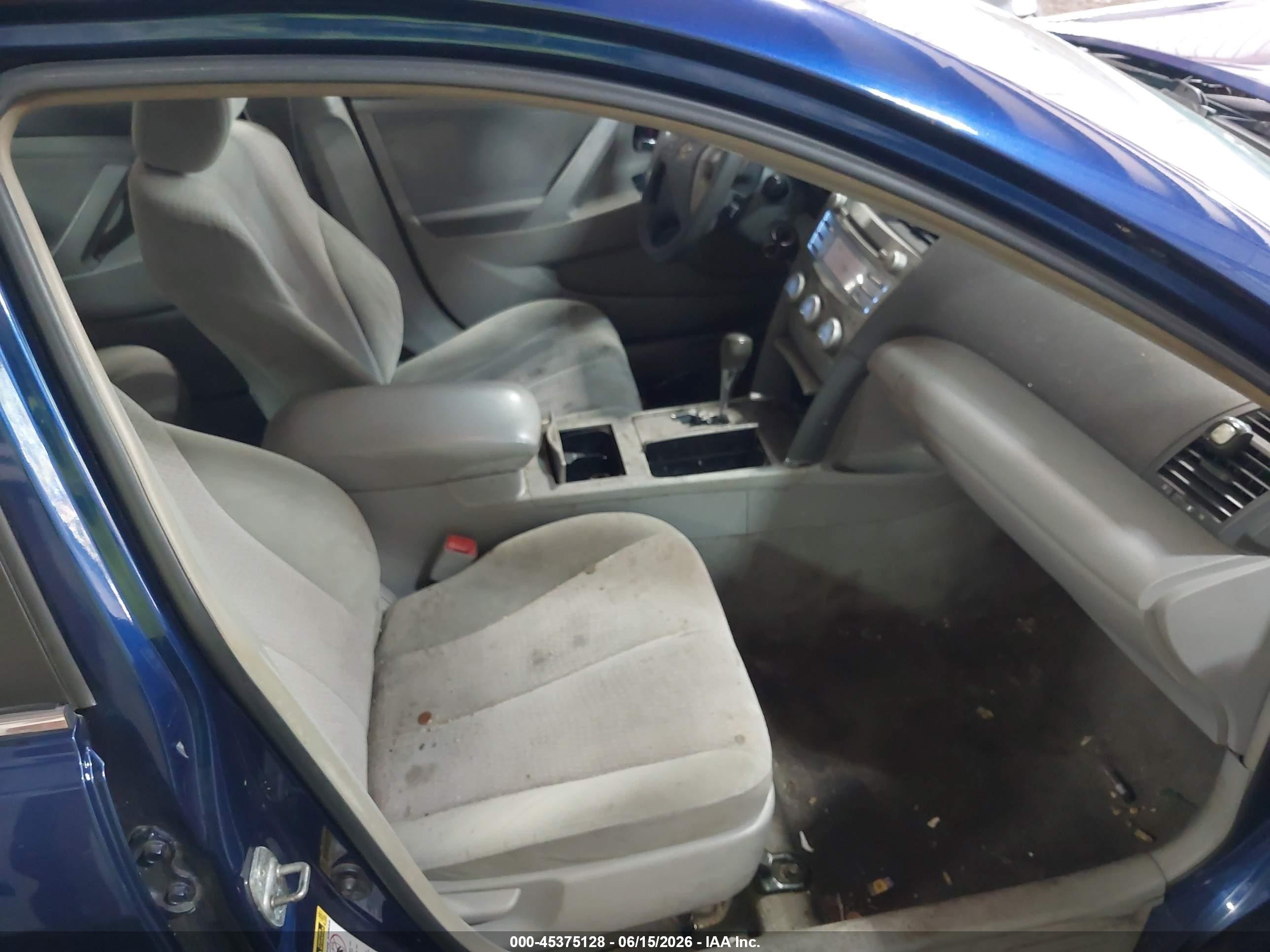 2010 Toyota Camry Blue vin: 4T4BF3EK6AR016508