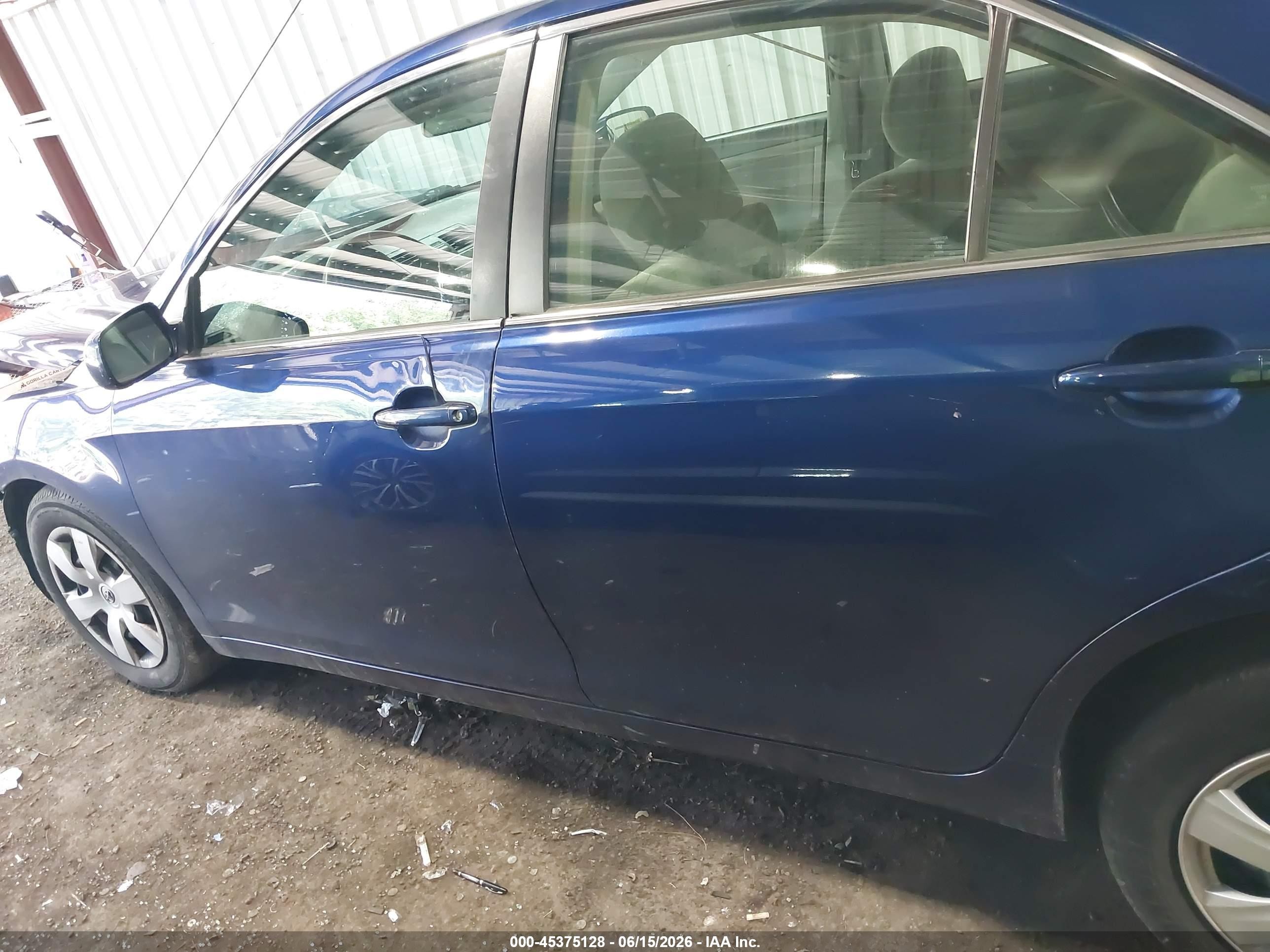 2010 Toyota Camry Blue vin: 4T4BF3EK6AR016508