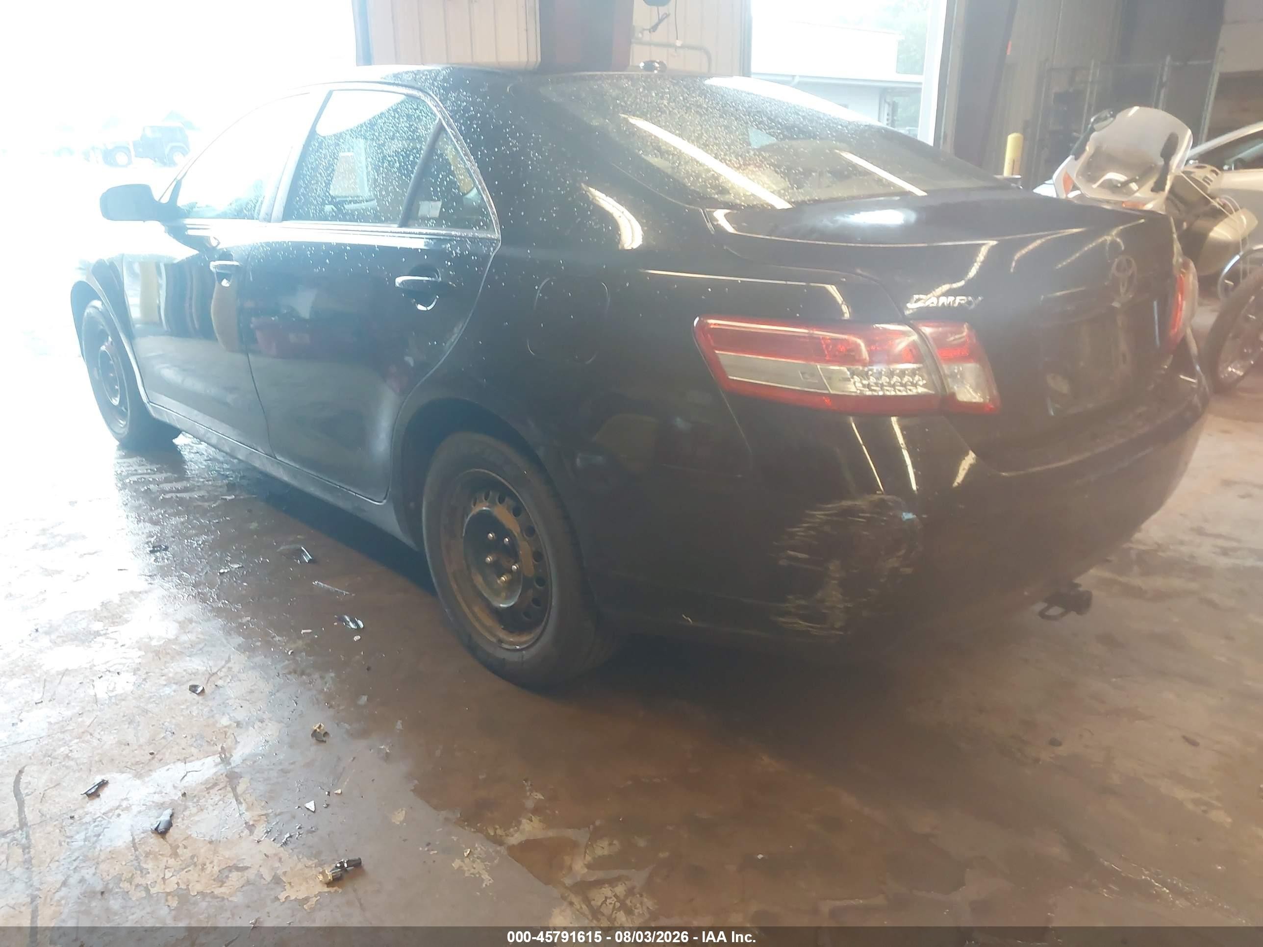 2010 Toyota Camry Le Черный vin: 4T4BF3EK6AR025029