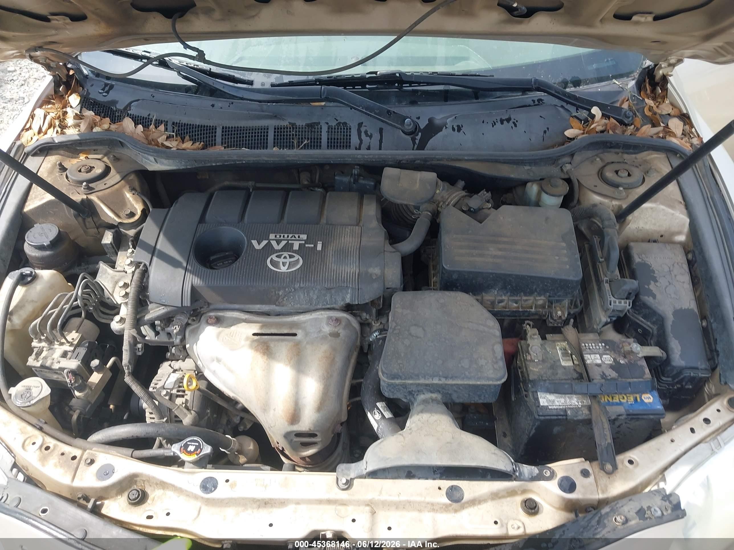 2010 Toyota Camry Le Champagne vin: 4T4BF3EK6AR033132