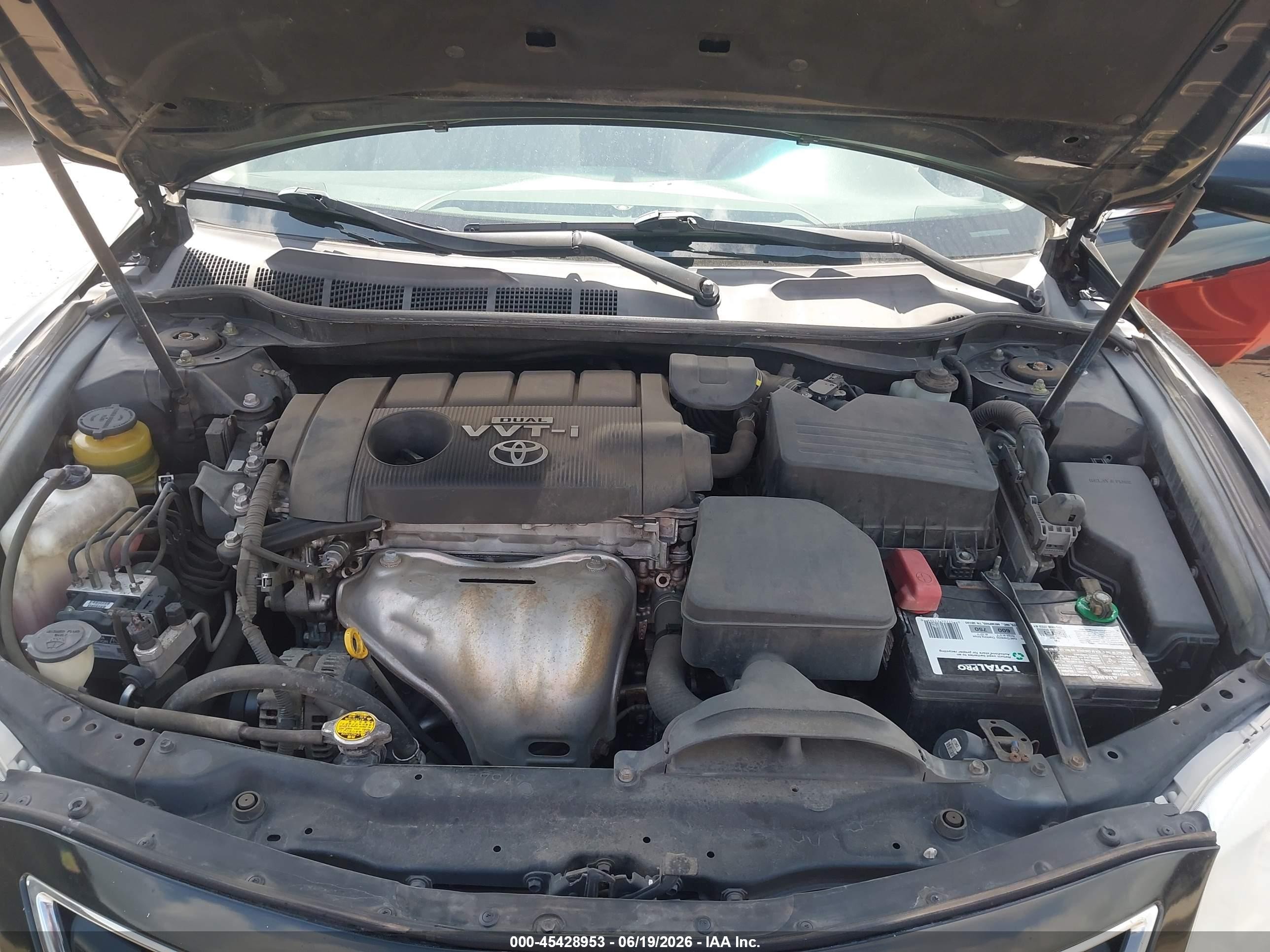 2010 Toyota Camry   Черный vin: 4T4BF3EK6AR039917