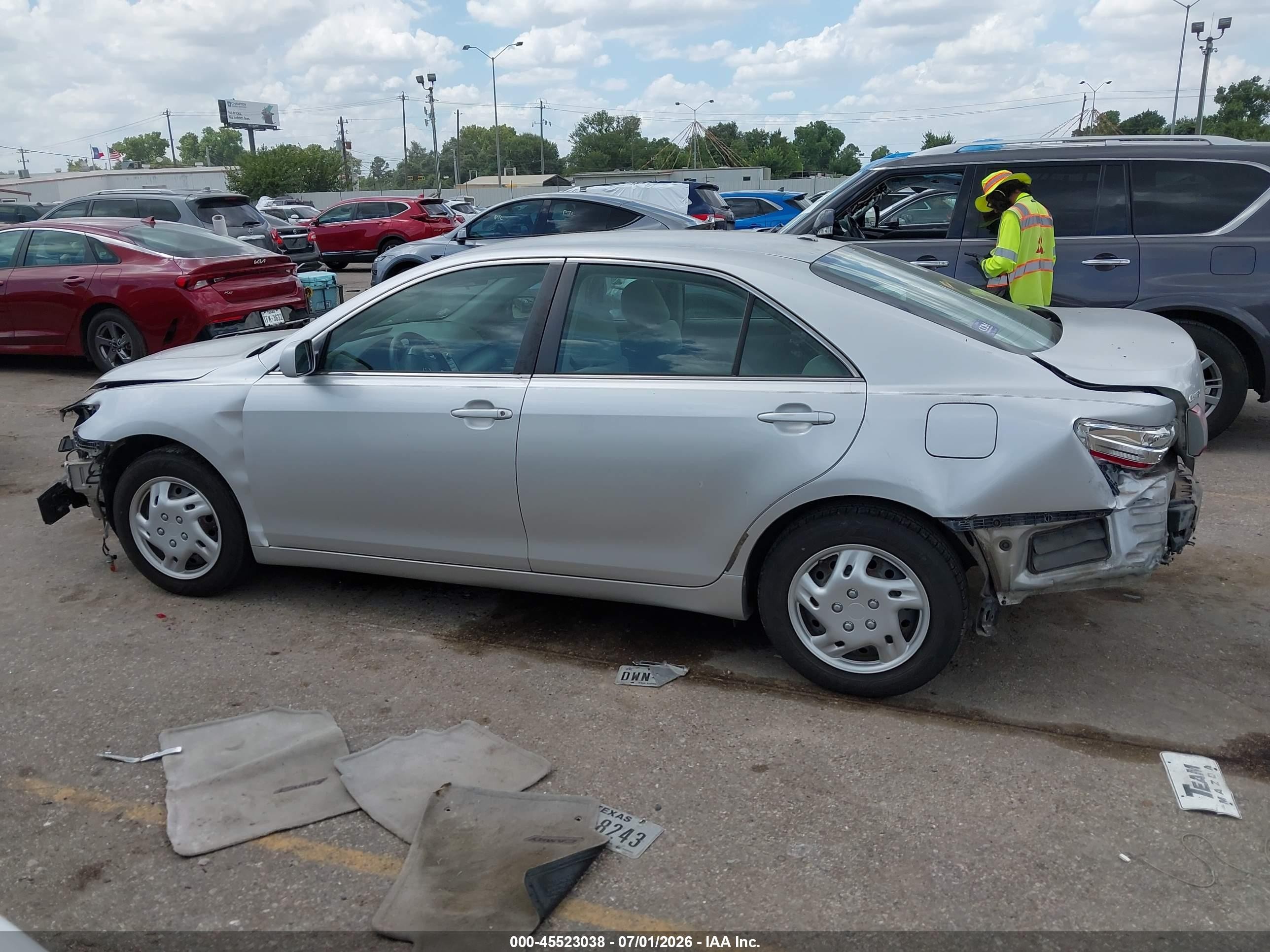 2010 Toyota Camry   Gray vin: 4T4BF3EK6AR044471