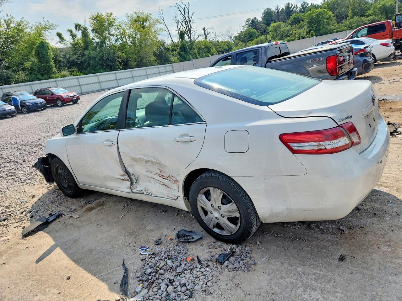 2010 Toyota Camry Le White vin: 4T4BF3EK6AR055678