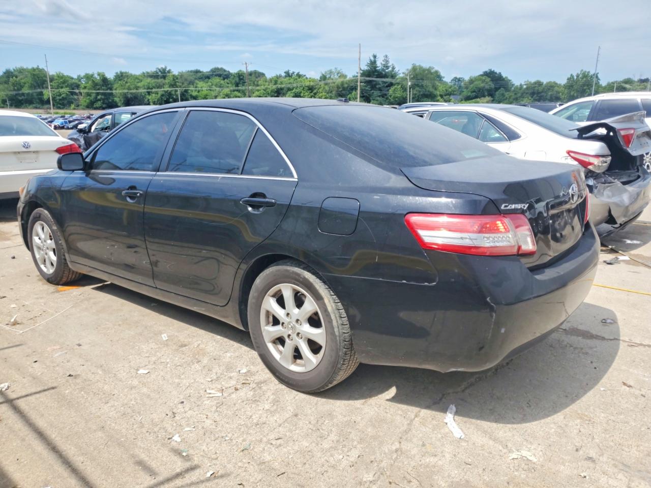 2010 Toyota Camry Le Черный vin: 4T4BF3EK6AR057785