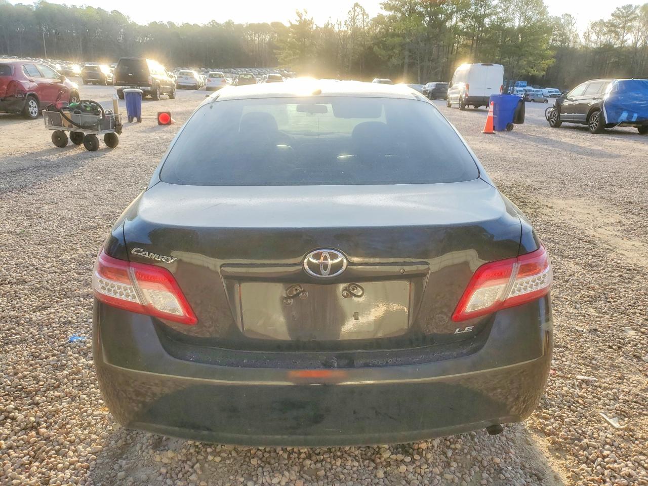 2010 Toyota Camry Le Черный vin: 4T4BF3EK6AR058998