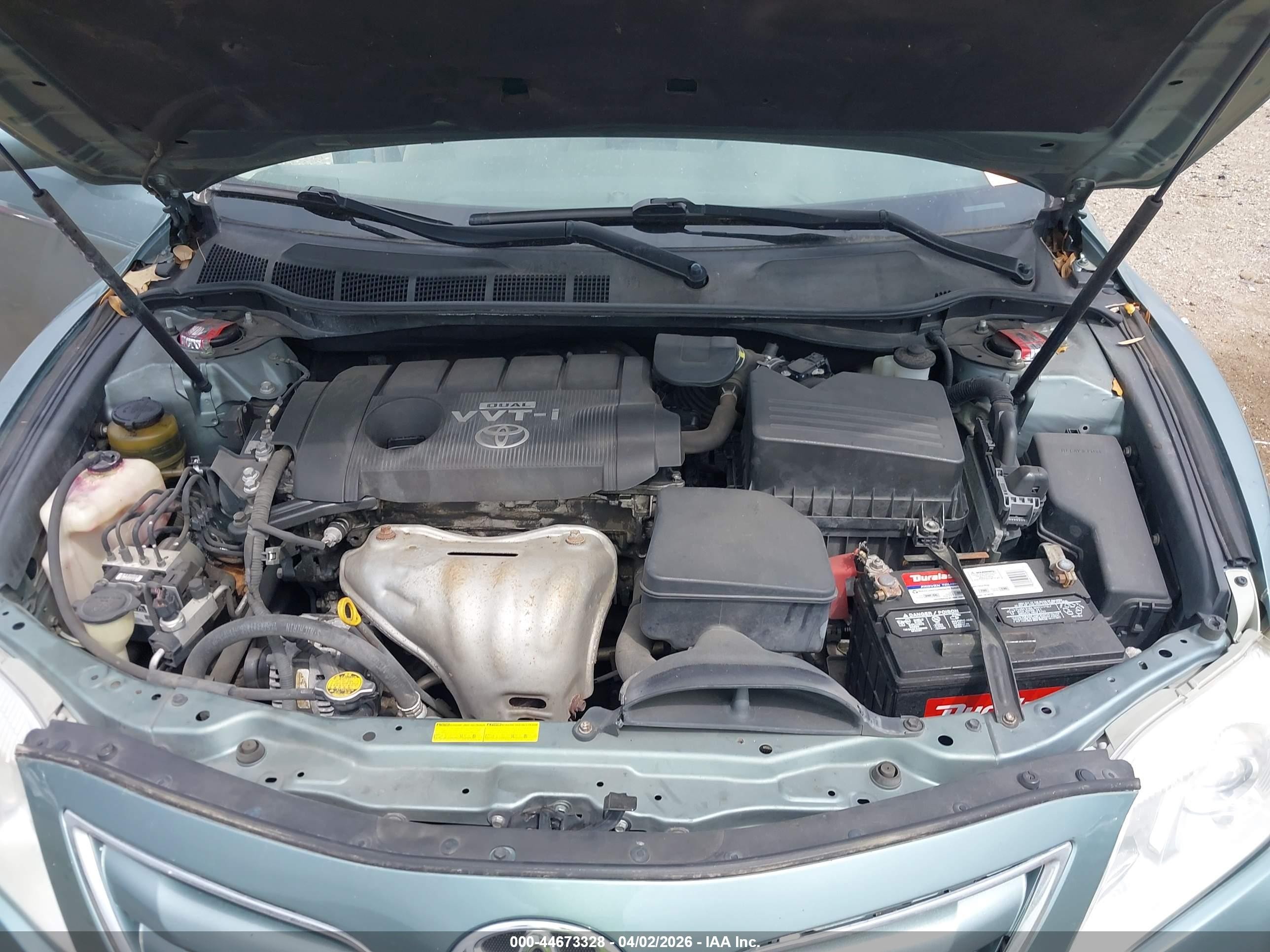 2010 Toyota Camry Le Blue vin: 4T4BF3EK6AR061397