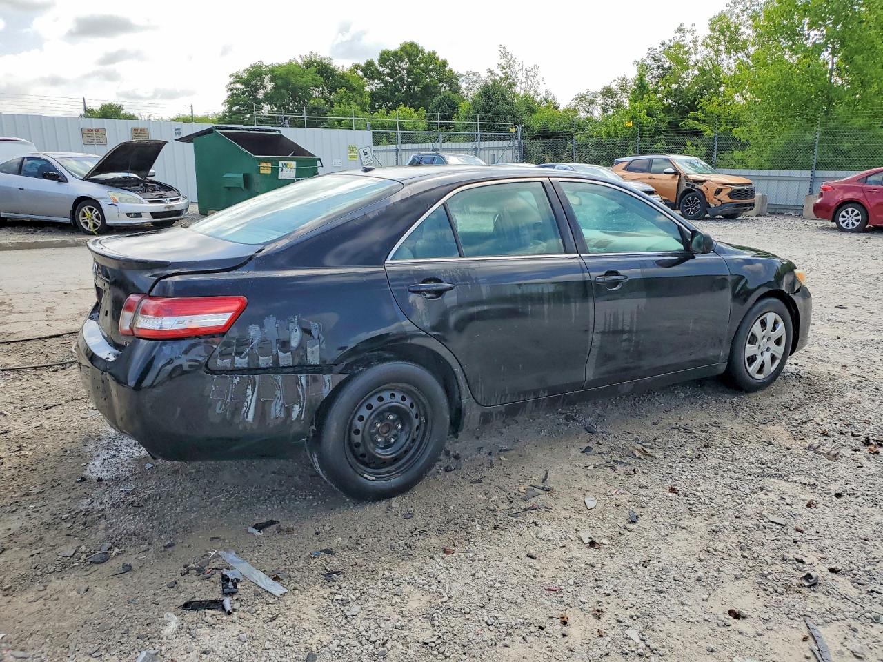 2010 Toyota Camry Le Black vin: 4T4BF3EK6AR072142