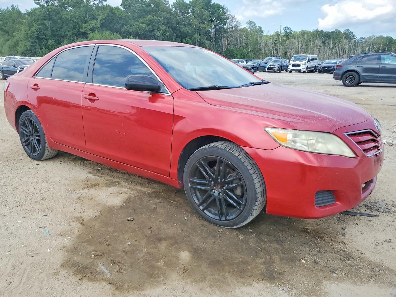 2010 Toyota Camry Le Burgundy vin: 4T4BF3EK6AR073453