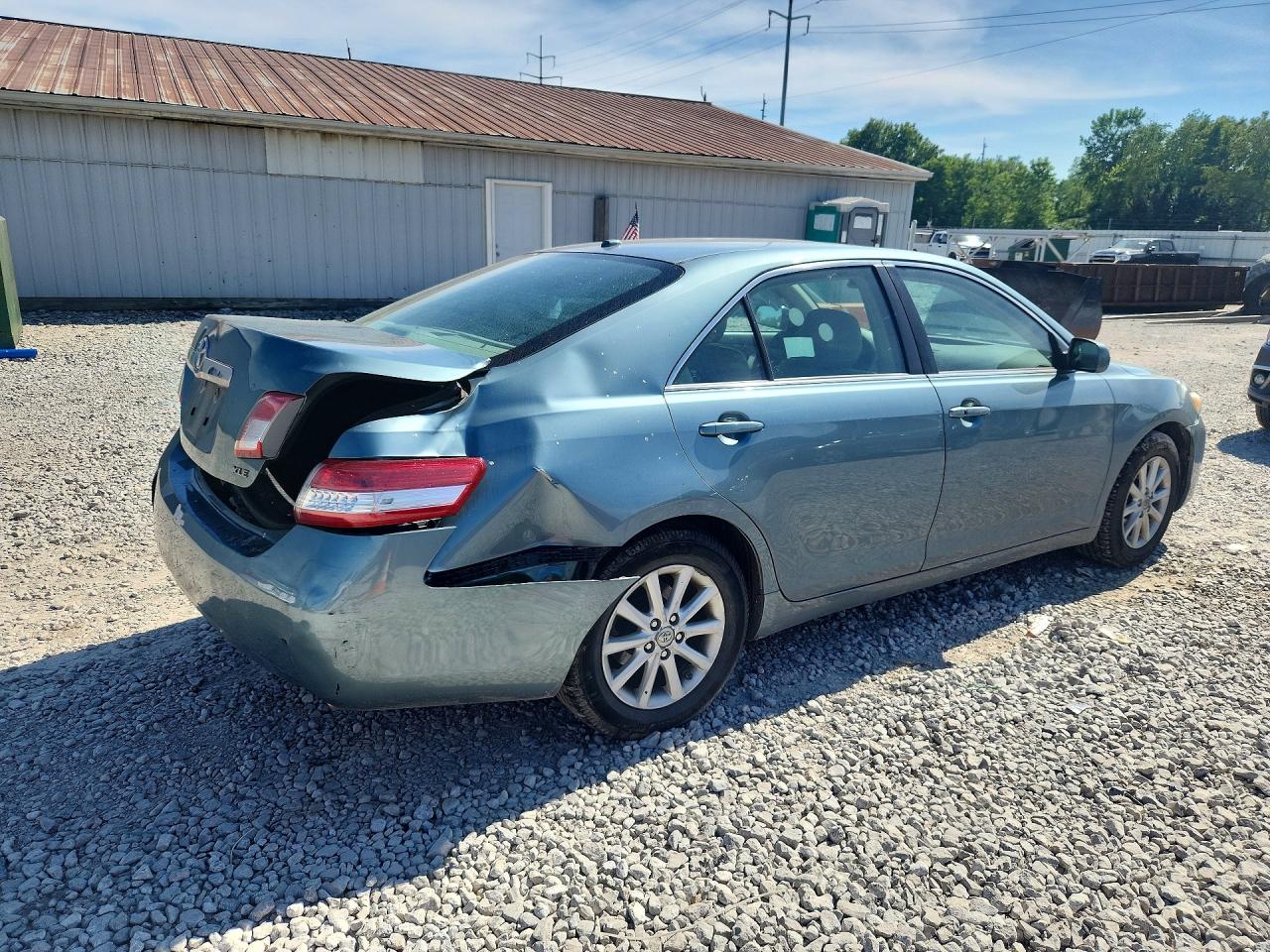2010 Toyota Camry Xle Blue vin: 4T4BF3EK6AR076174