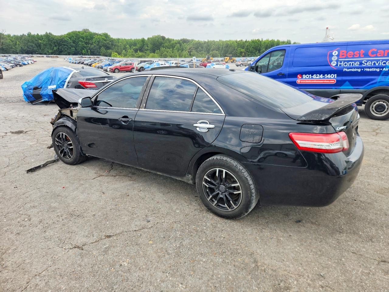 2011 Toyota Camry Le Black vin: 4T4BF3EK6BR090044