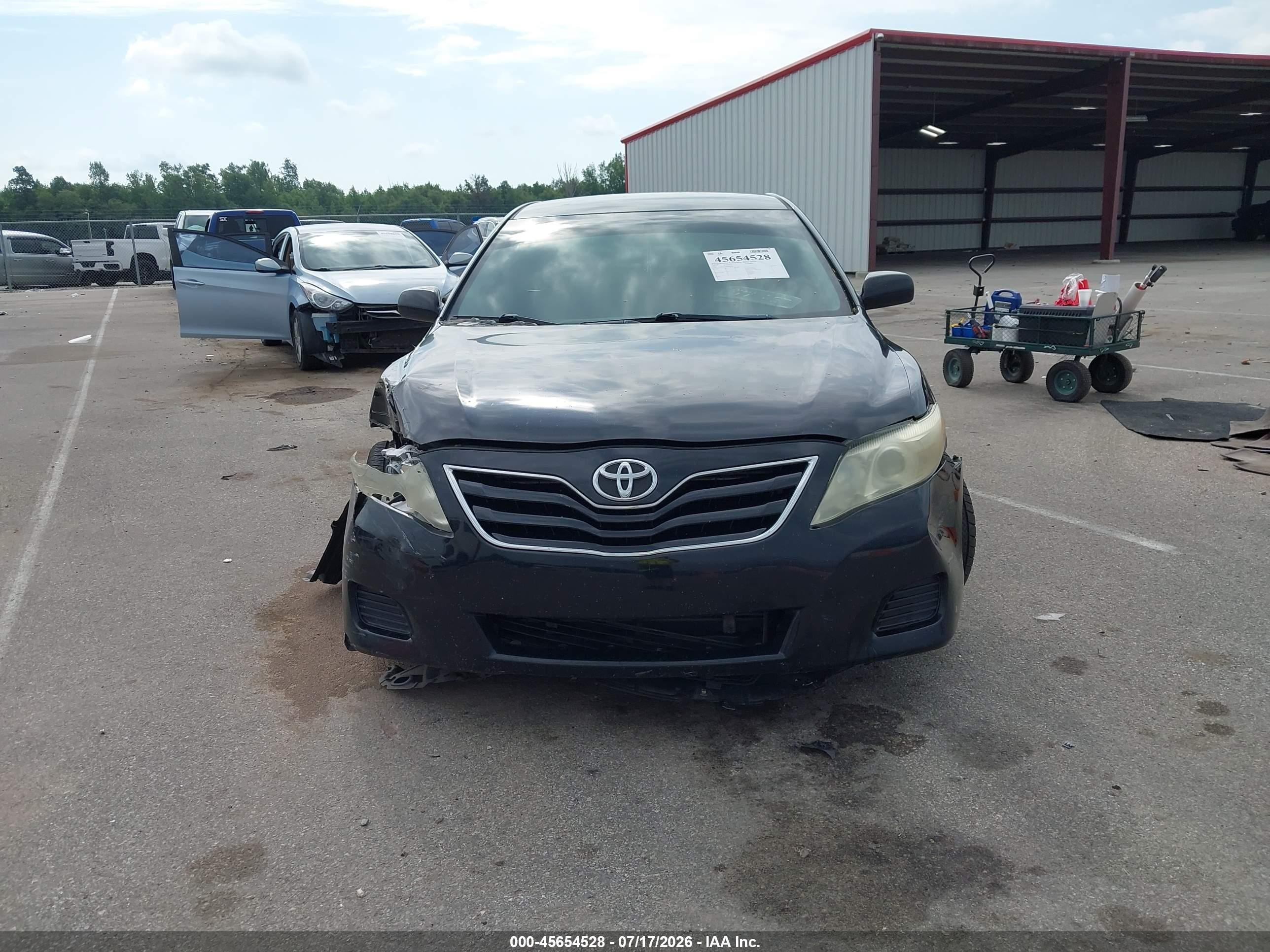 2011 Toyota Camry Le Black vin: 4T4BF3EK6BR092604