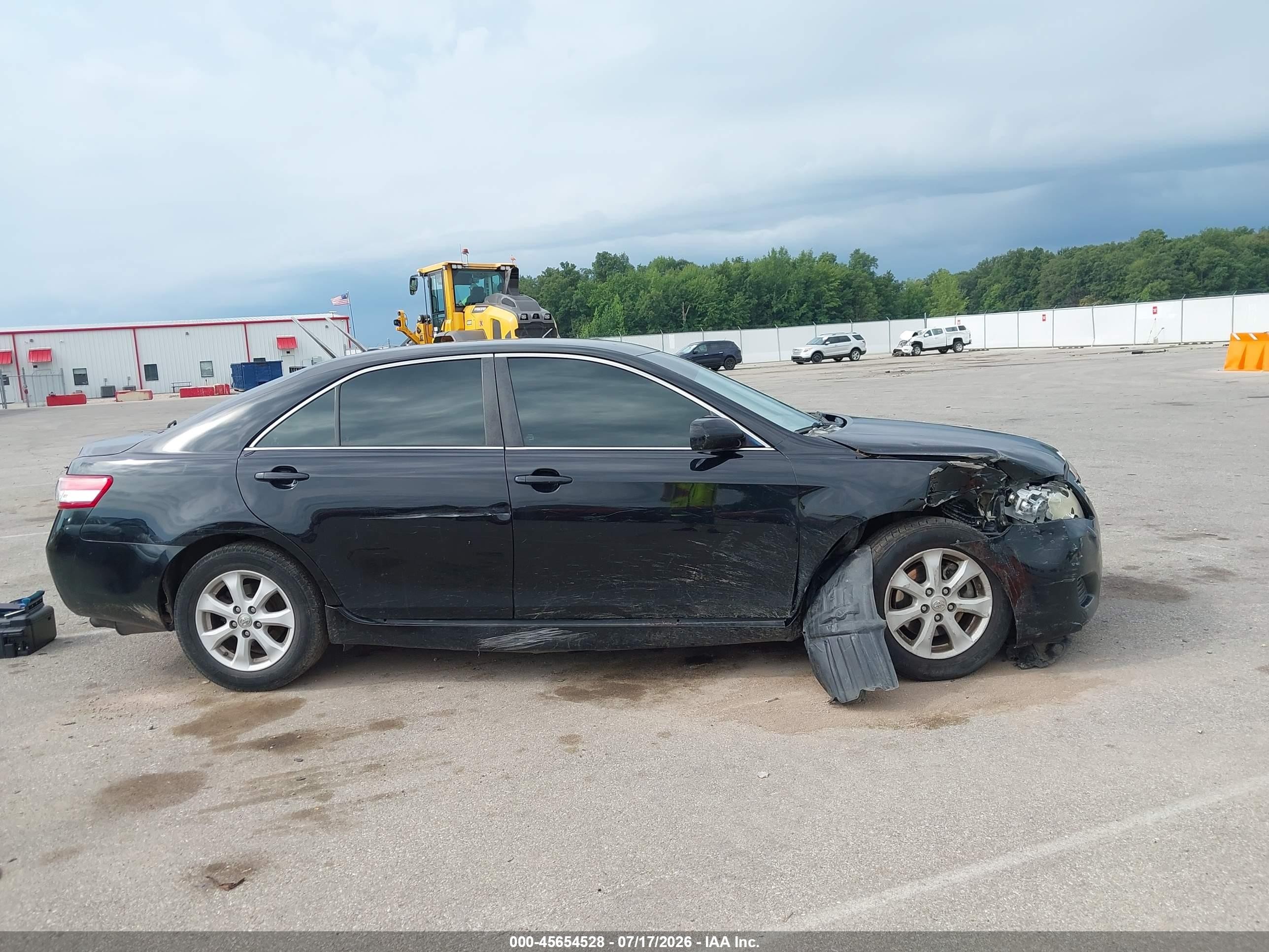 2011 Toyota Camry Le Black vin: 4T4BF3EK6BR092604