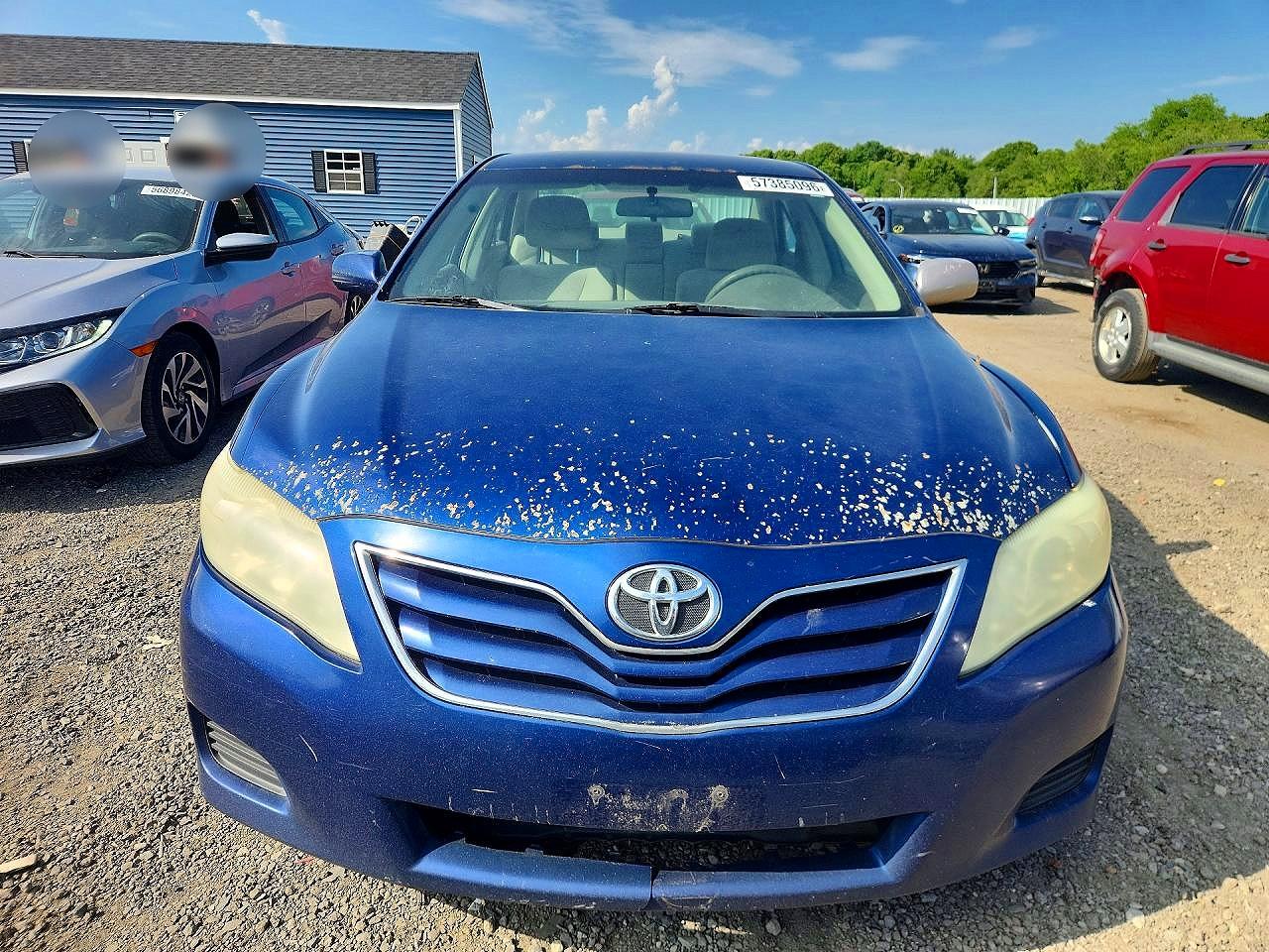 2011 Toyota Camry Base Blue vin: 4T4BF3EK6BR101527