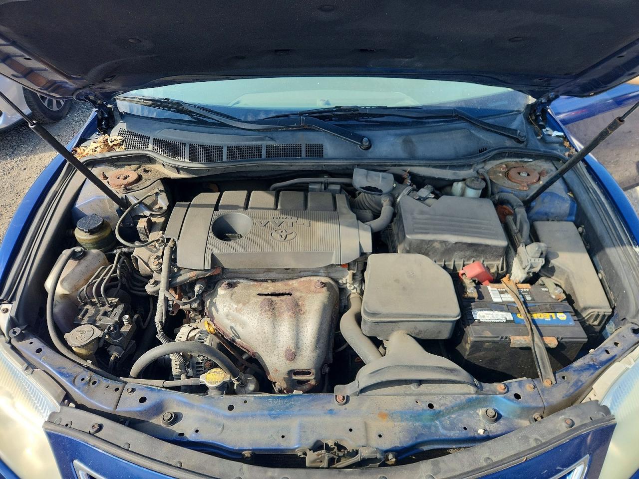 2011 Toyota Camry Base Blue vin: 4T4BF3EK6BR101527