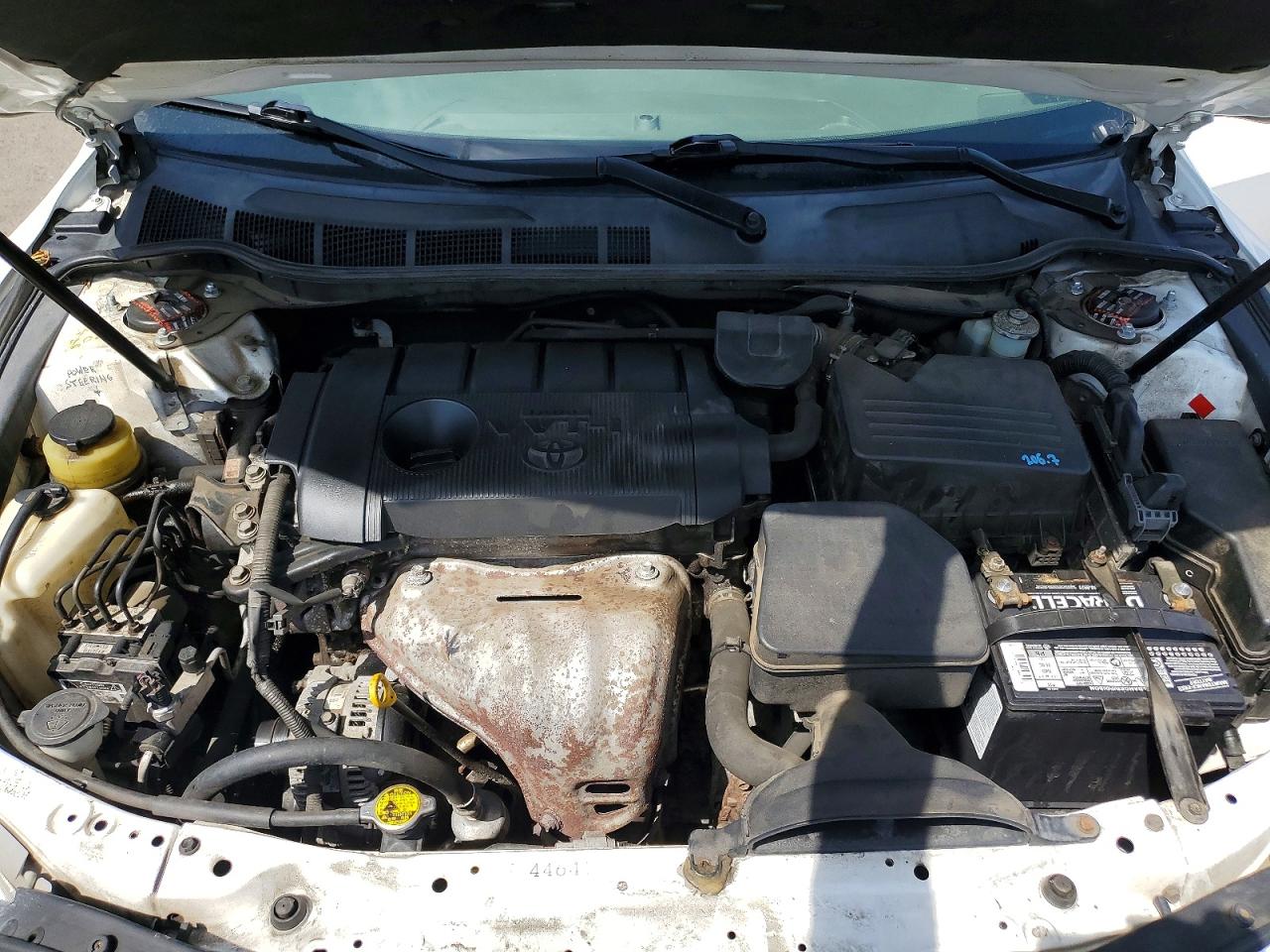 2011 Toyota Camry White vin: 4T4BF3EK6BR106596