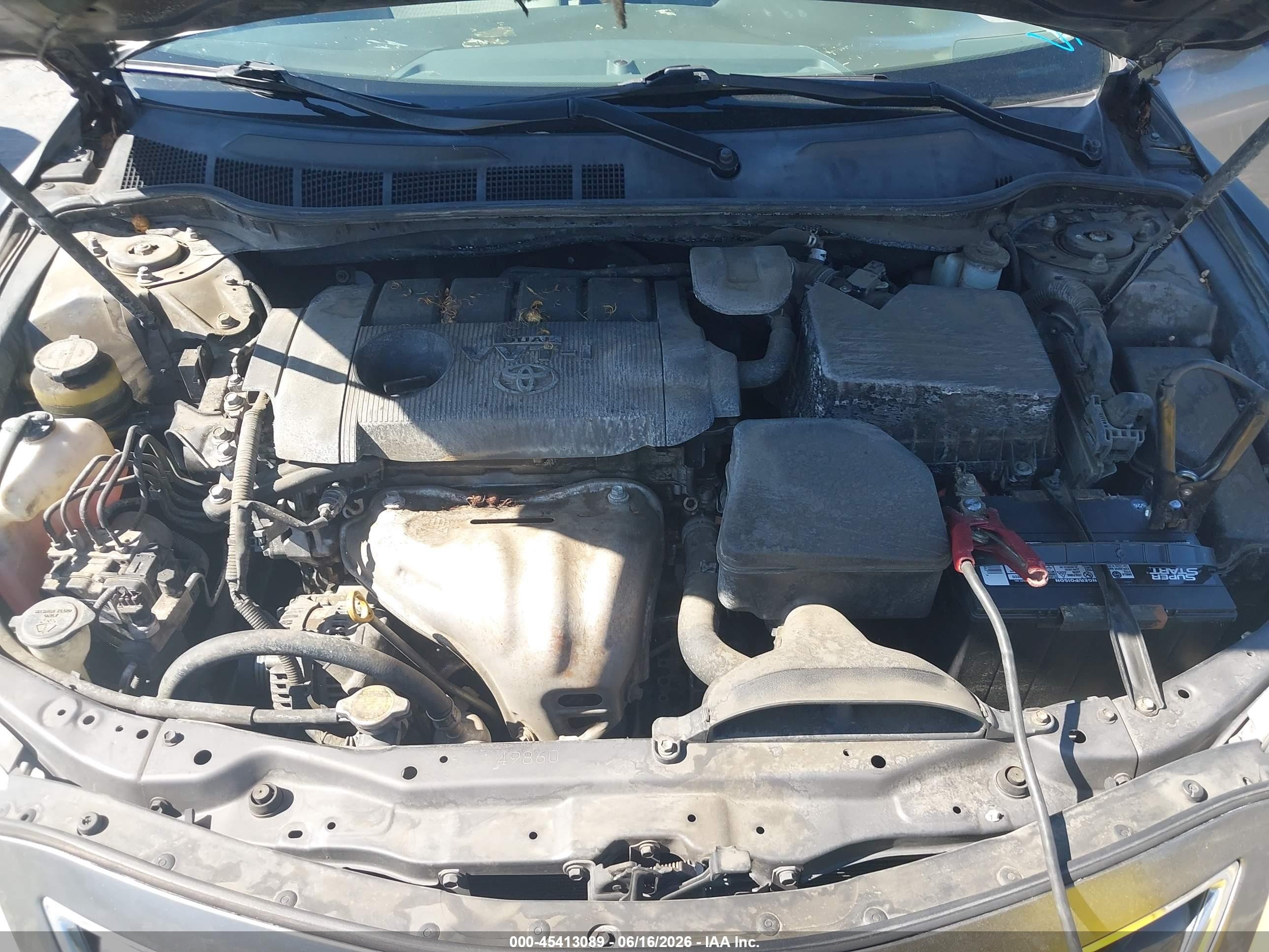 2011 Toyota Camry Le Gray vin: 4T4BF3EK6BR111815