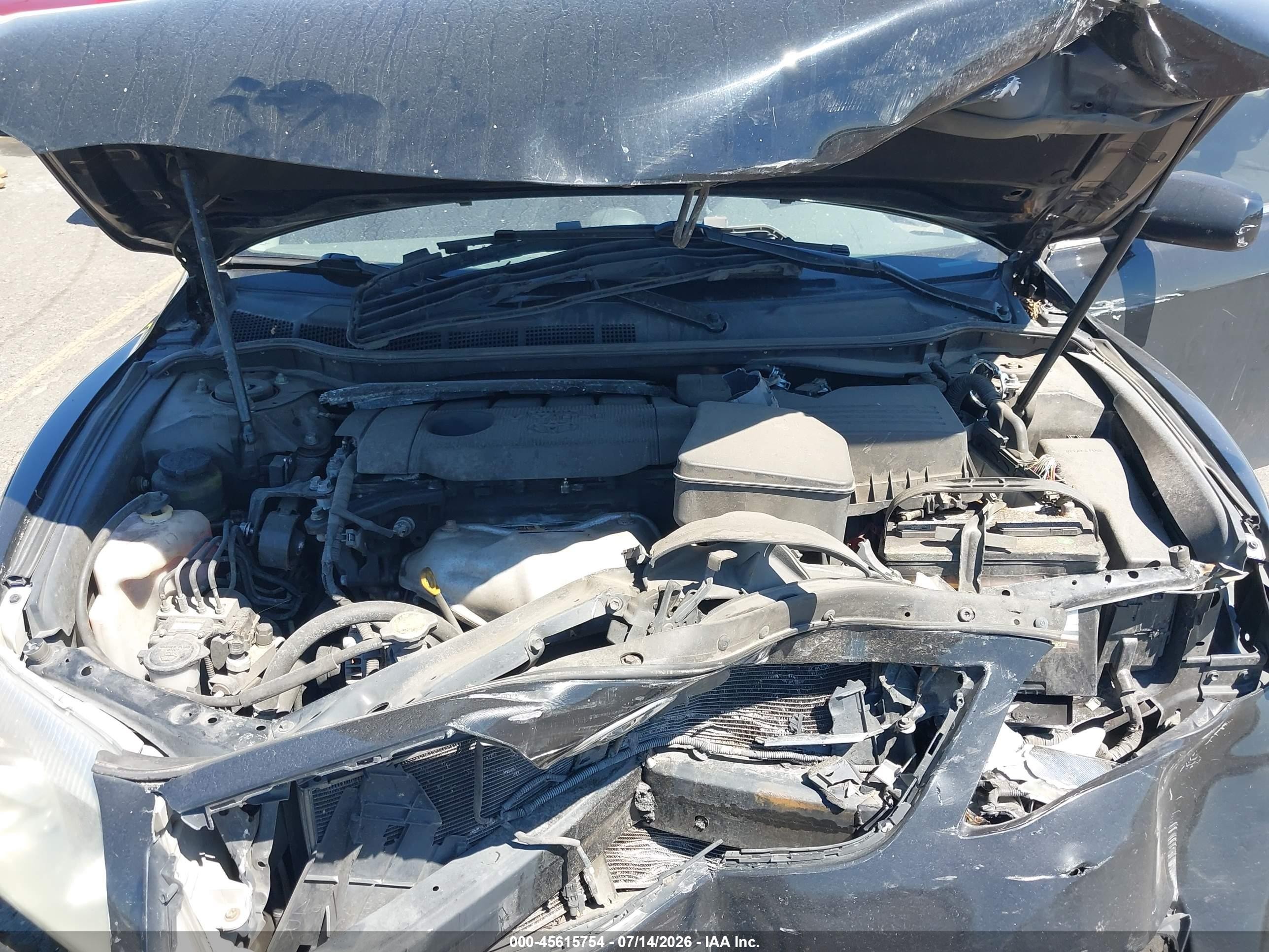 2011 Toyota Camry Xle Черный vin: 4T4BF3EK6BR156916