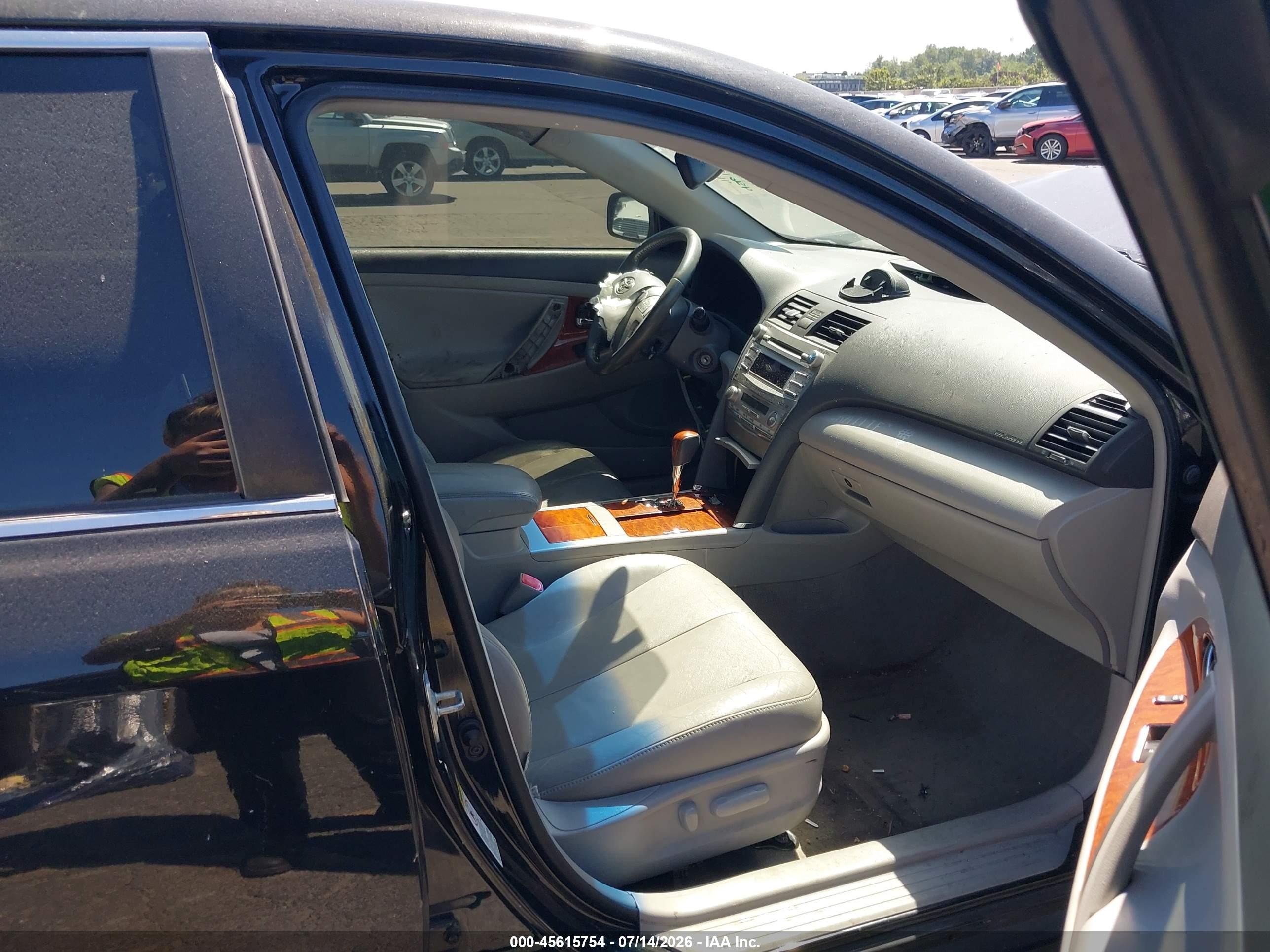 2011 Toyota Camry Xle Черный vin: 4T4BF3EK6BR156916