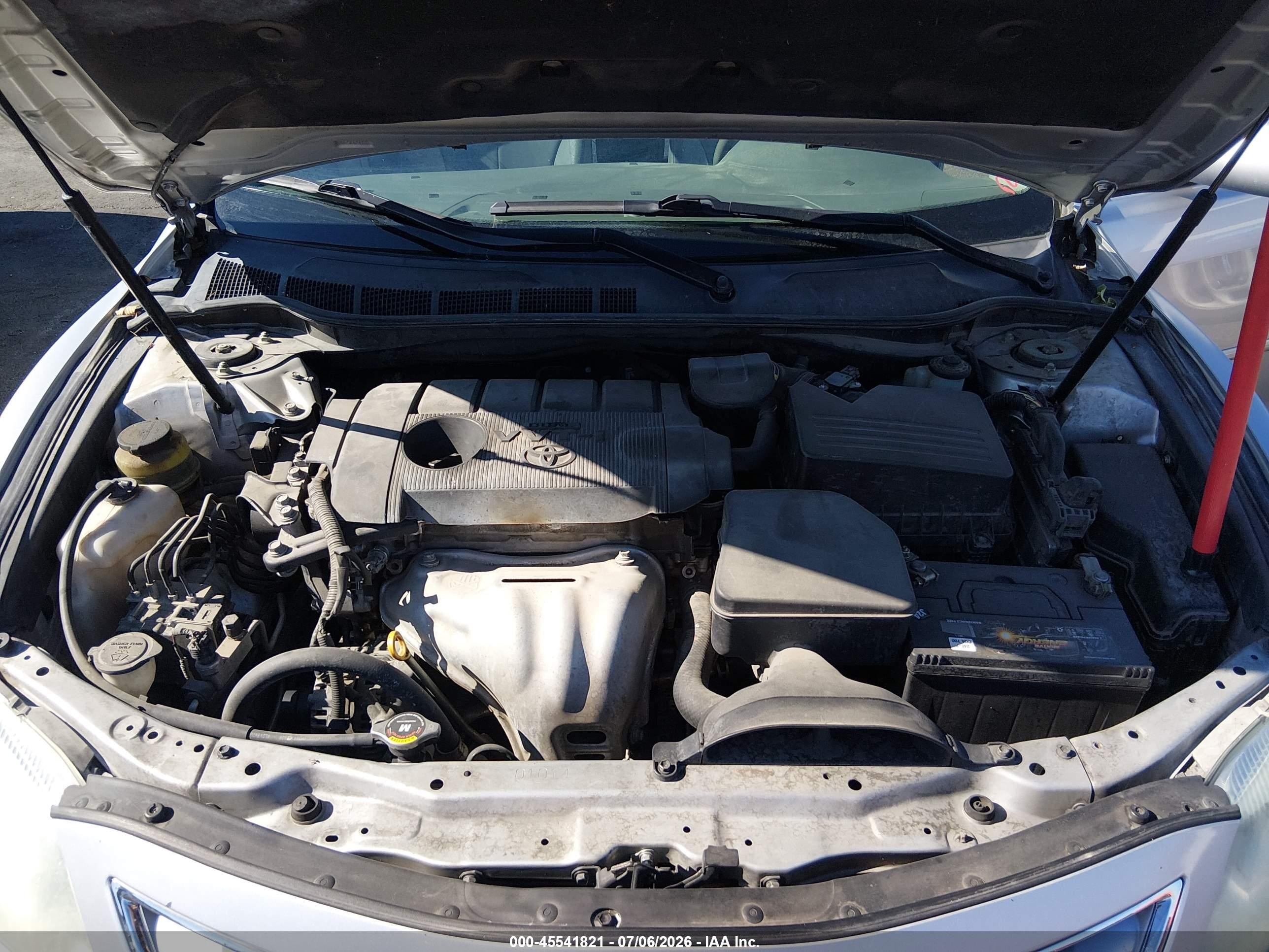 2011 Toyota Camry Xle Серебряный vin: 4T4BF3EK6BR162957
