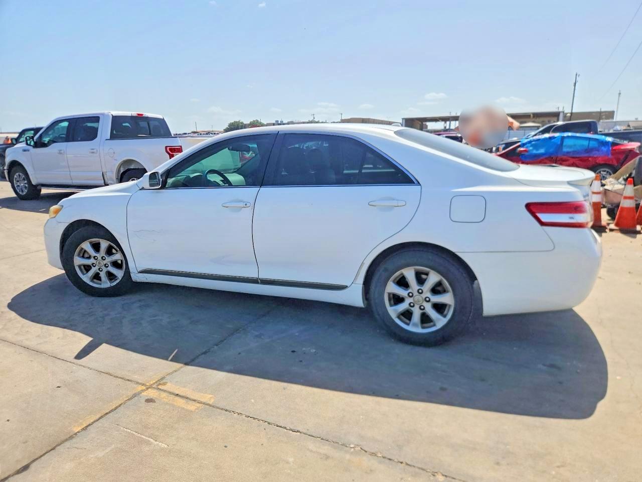 2011 Toyota Camry Le White vin: 4T4BF3EK6BR217746
