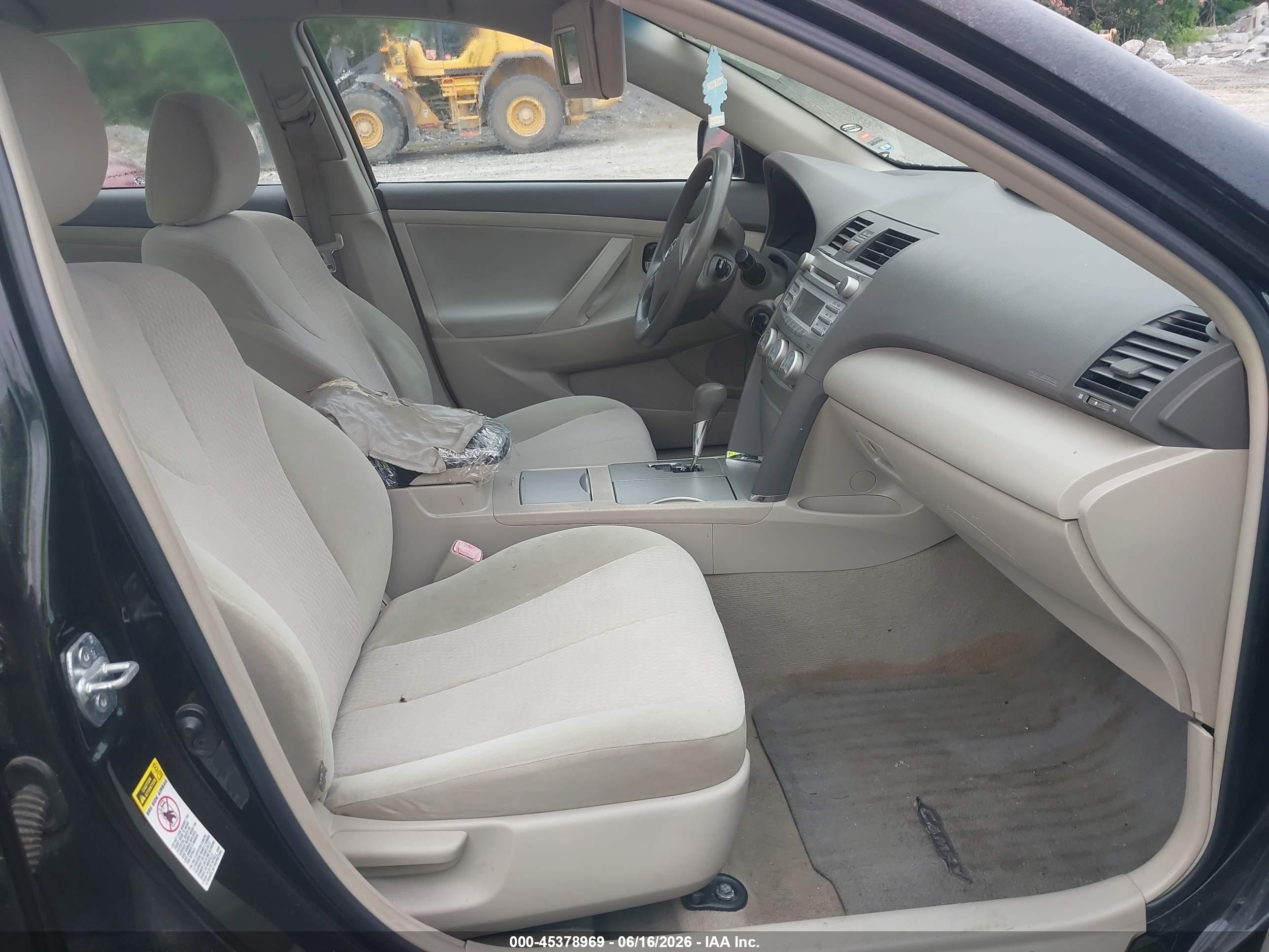 2011 Toyota Camry Le Black vin: 4T4BF3EK6BR217844