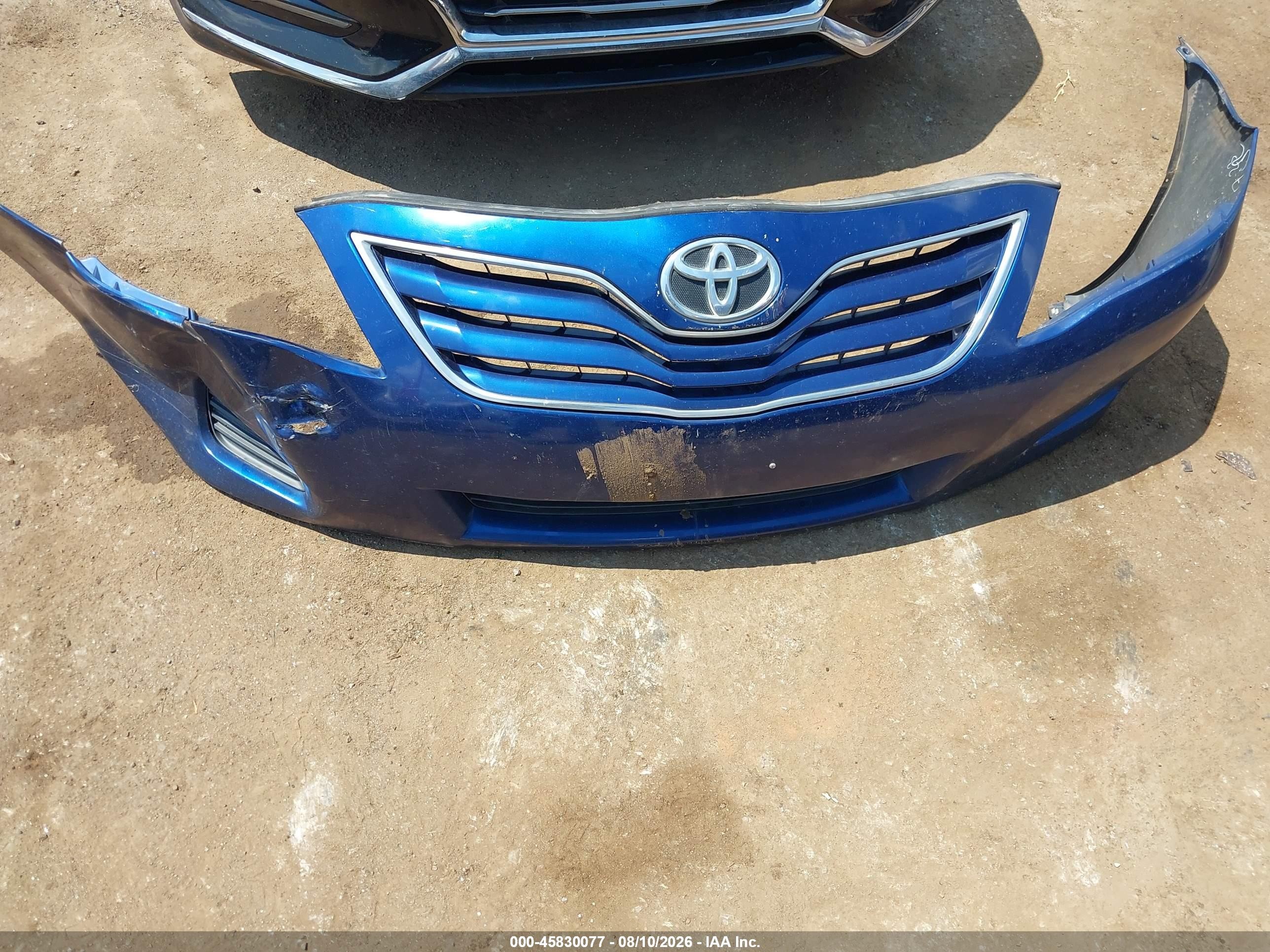 2010 Toyota Camry Le Blue vin: 4T4BF3EK7AR037478