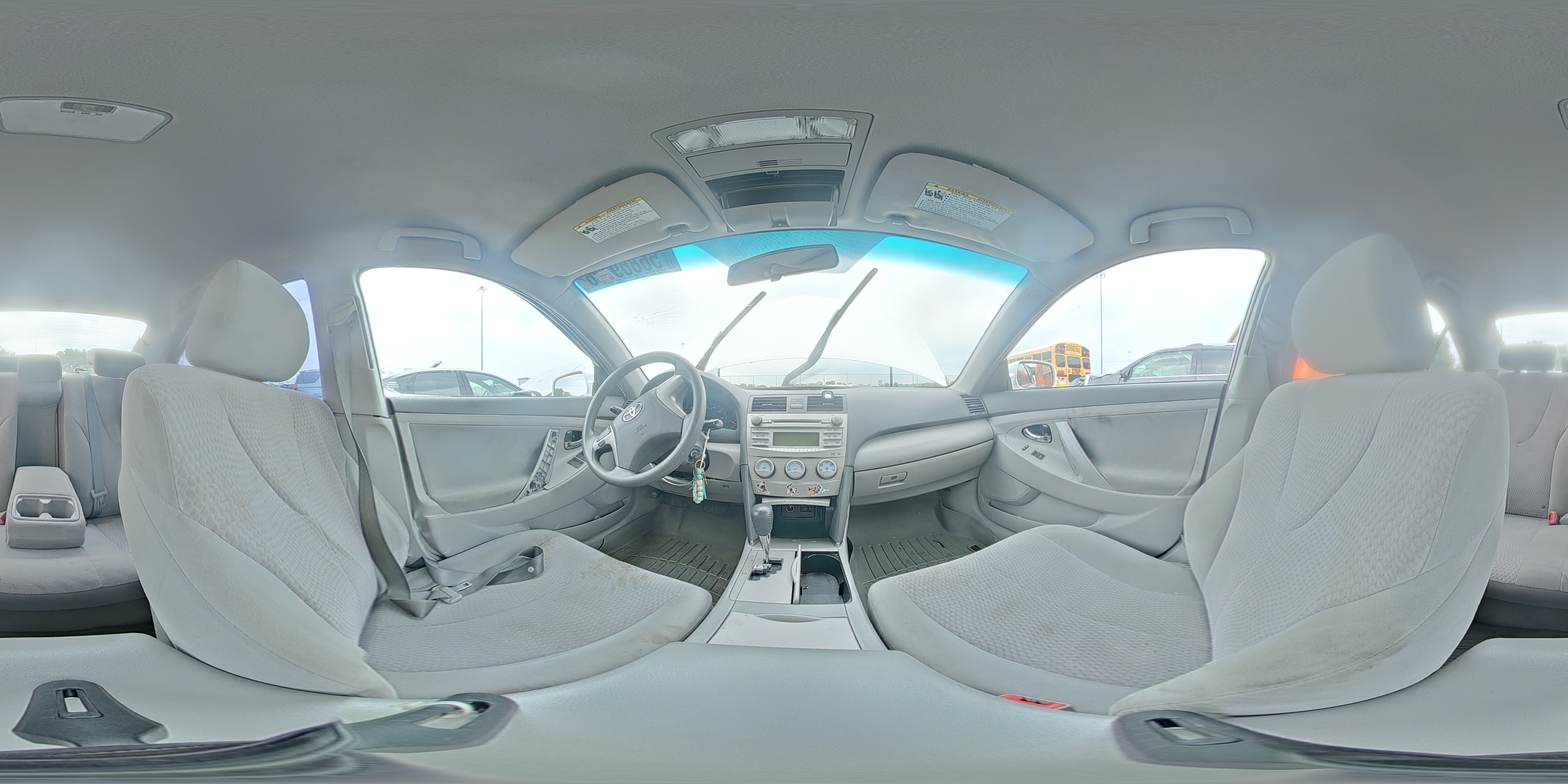 2010 Toyota Camry Le White vin: 4T4BF3EK7AR058248