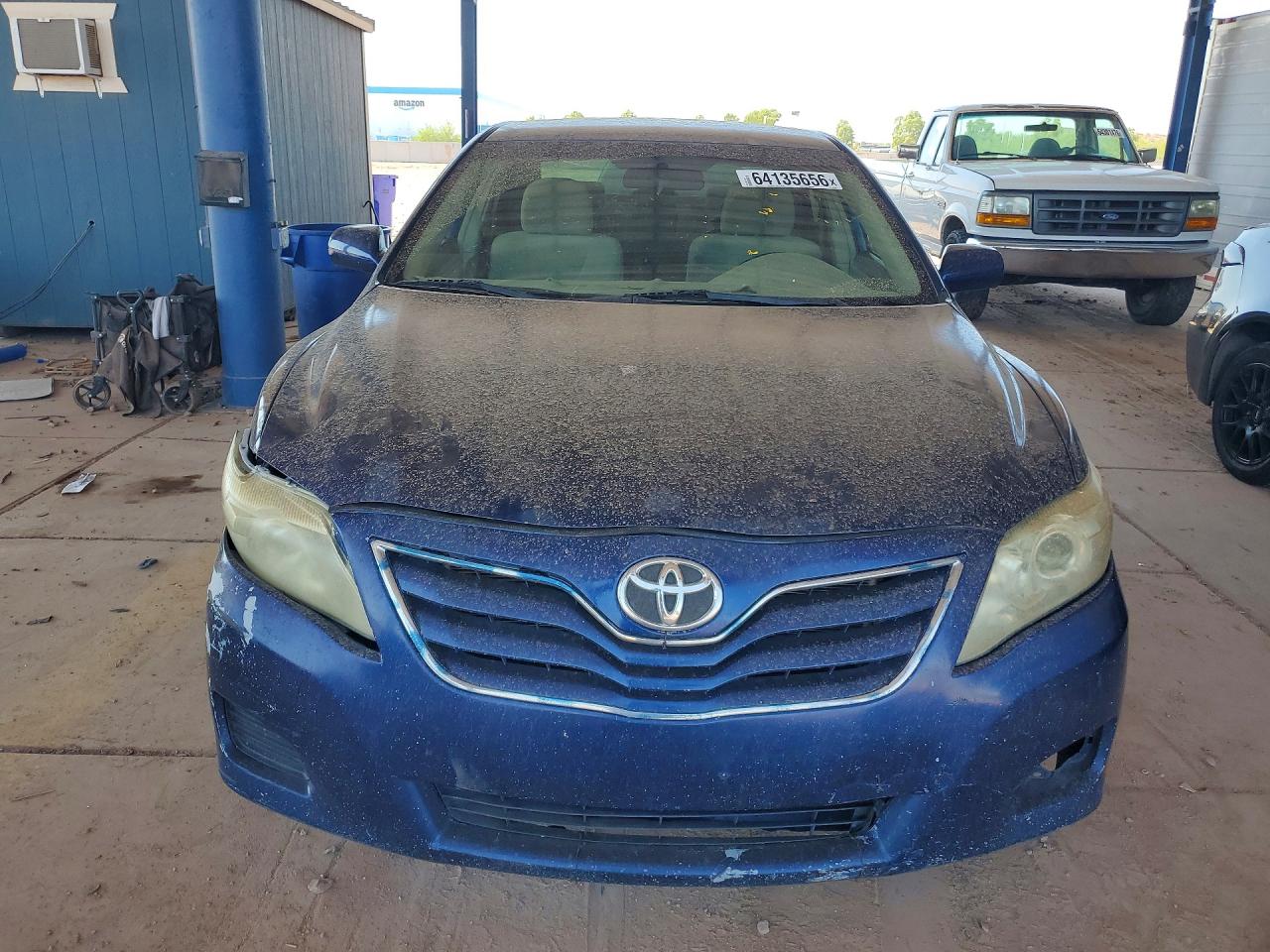 2010 Toyota Camry Le Blue vin: 4T4BF3EK7AR061358