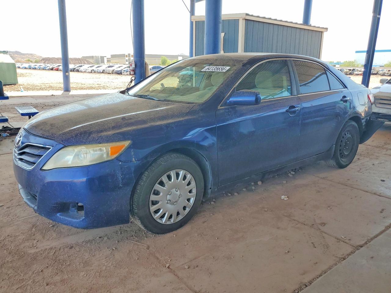 2010 Toyota Camry Le Blue vin: 4T4BF3EK7AR061358