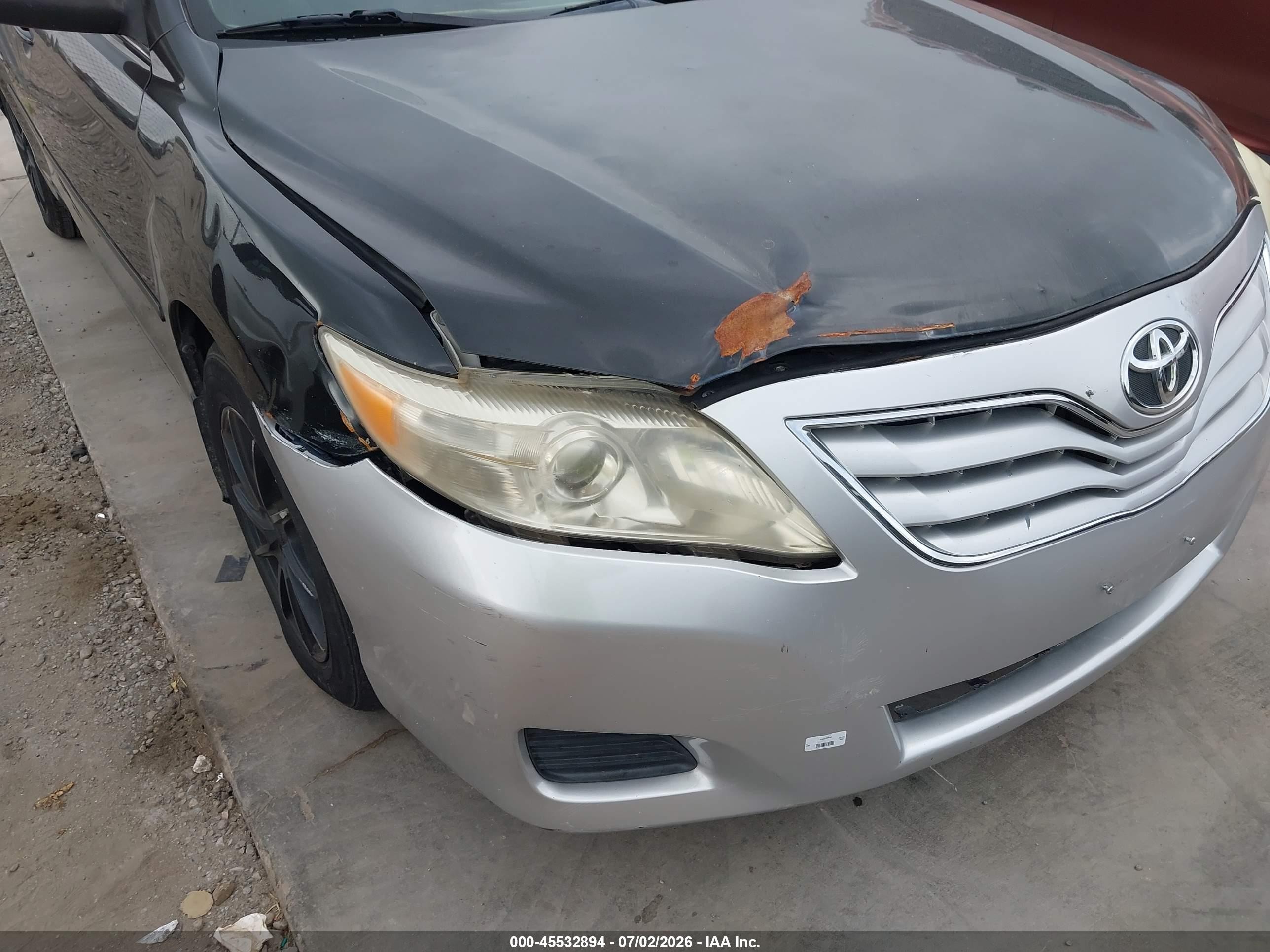 2010 Toyota Camry Le Black vin: 4T4BF3EK7AR078242