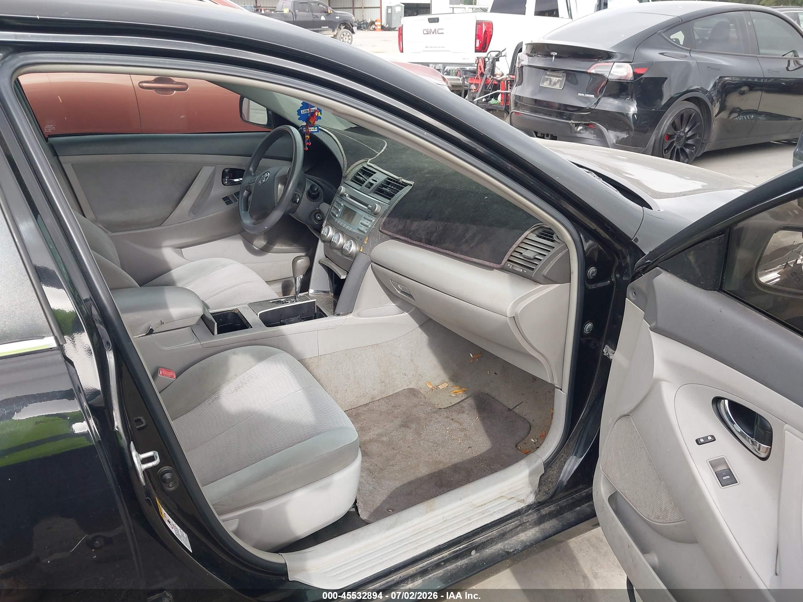 2010 Toyota Camry Le Black vin: 4T4BF3EK7AR078242
