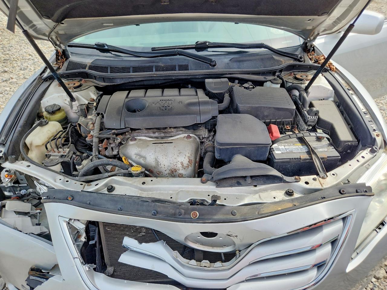 2011 Toyota Camry Xle Silver vin: 4T4BF3EK7BR101634