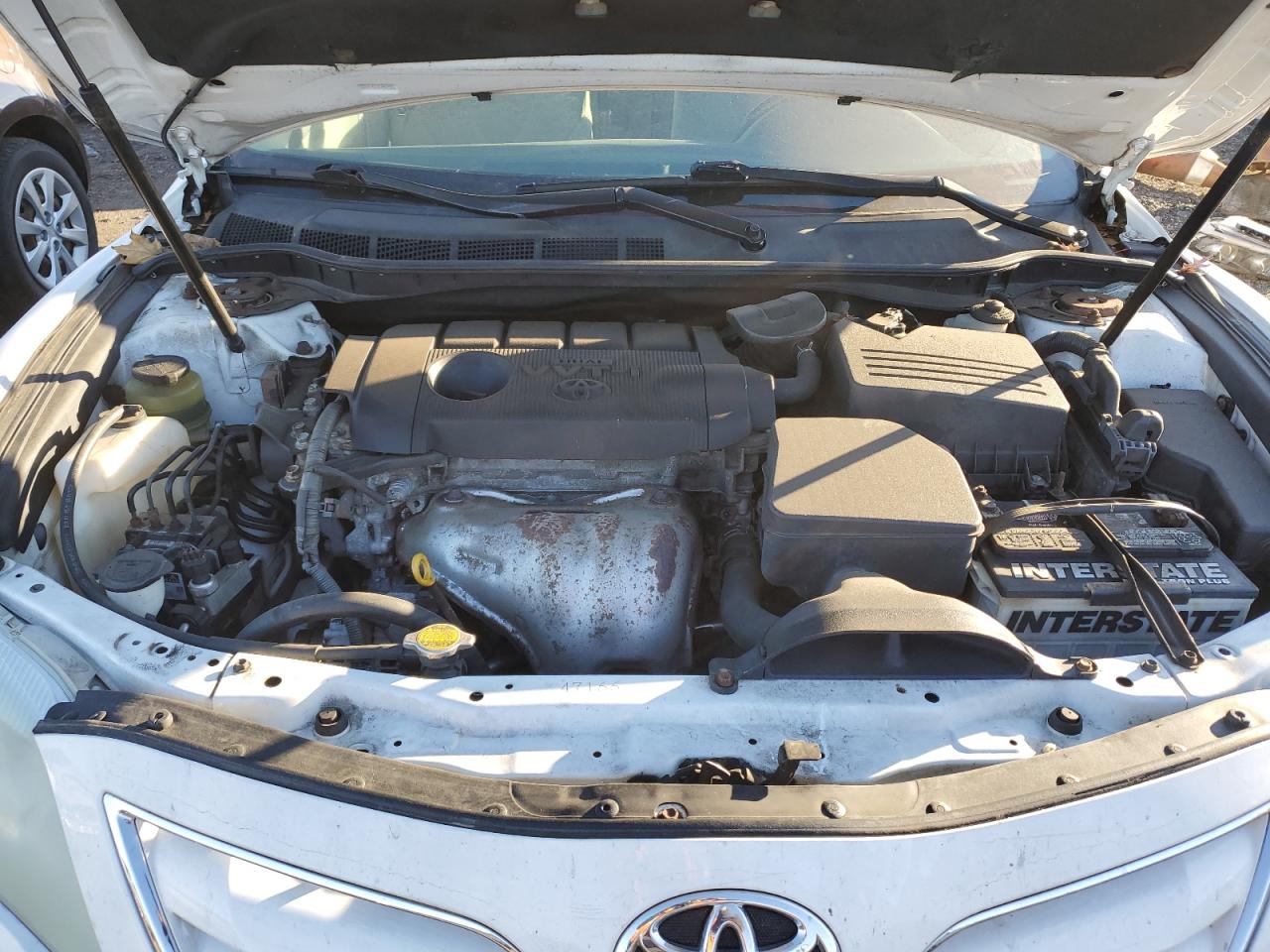 2011 Toyota Camry Base White vin: 4T4BF3EK7BR109121