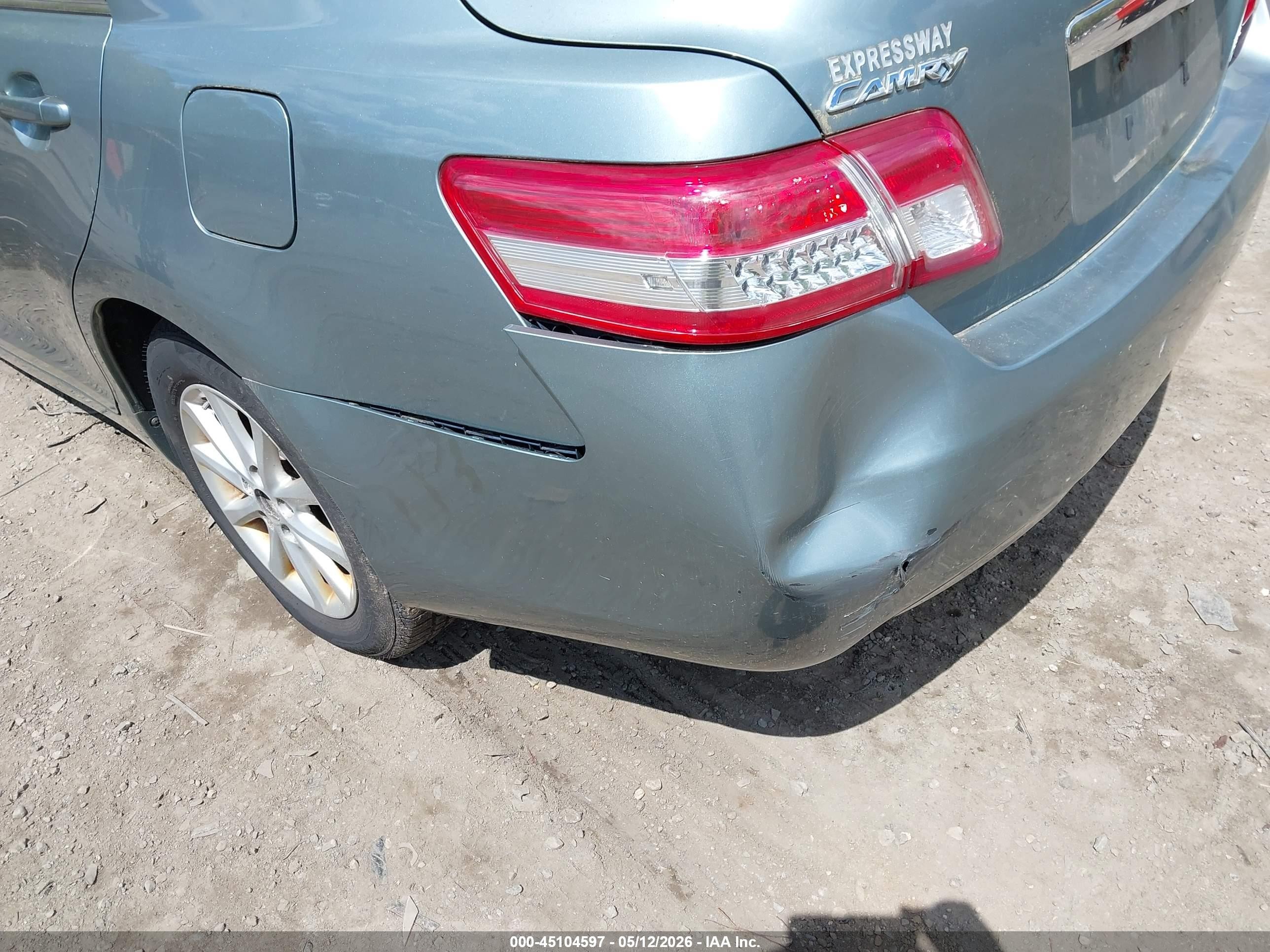 2011 Toyota Camry Xle Green vin: 4T4BF3EK7BR116019